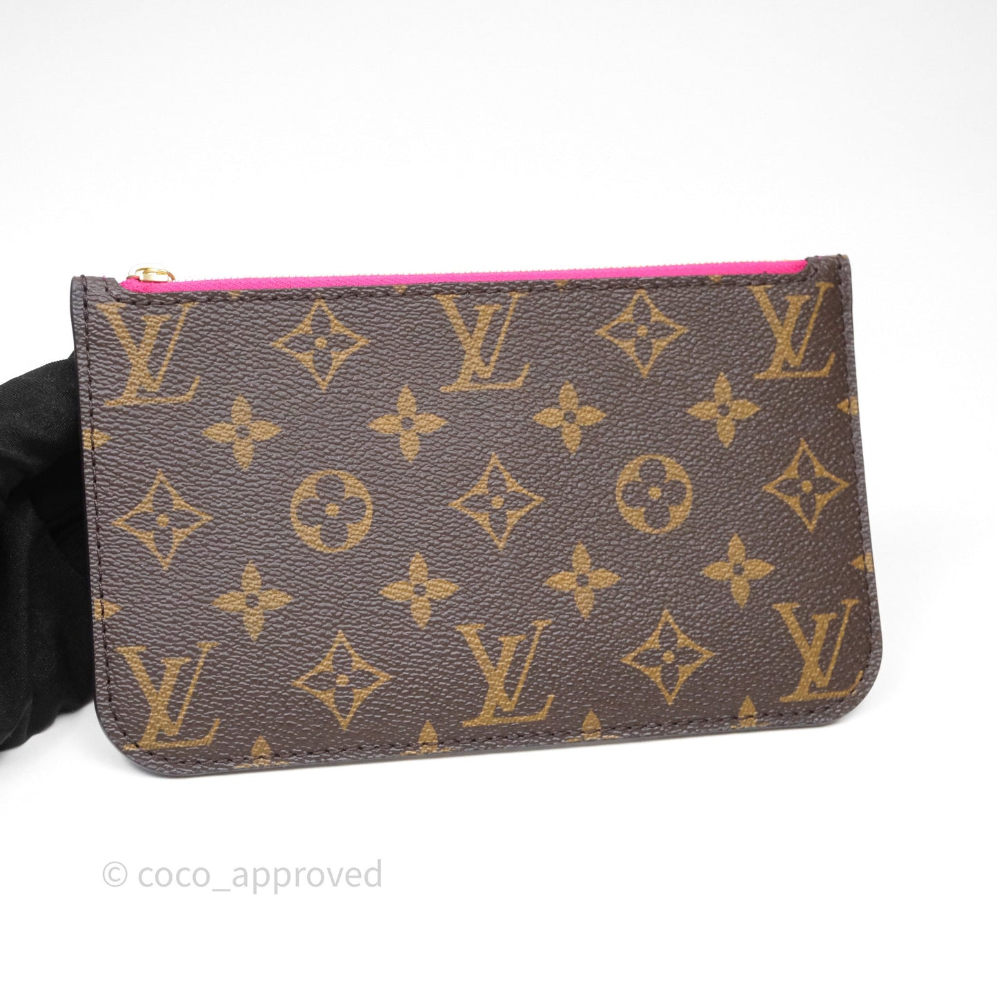 Louis Vuitton Neverfull PM Tote Bag Monogram Canvas Fuchsia