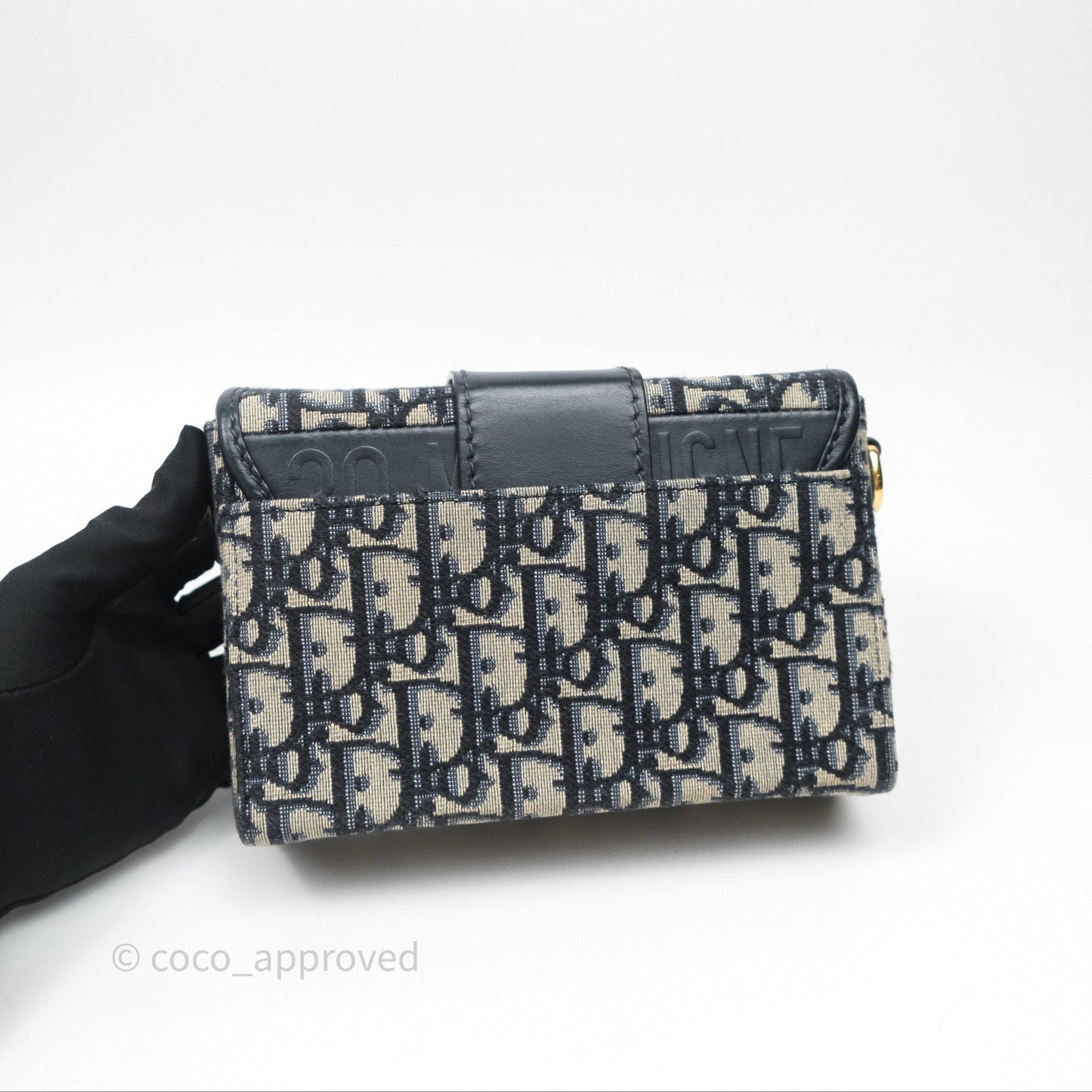 Christian Dior 30 Montaigne Oblique Jacquard Box Bag