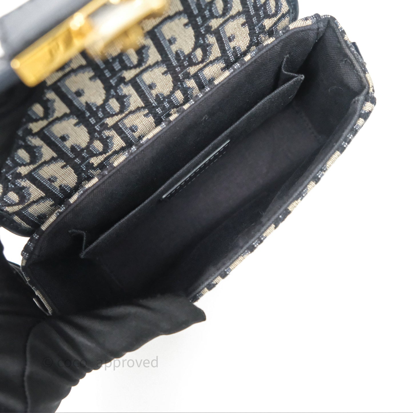 Christian Dior 30 Montaigne Oblique Jacquard Box Bag