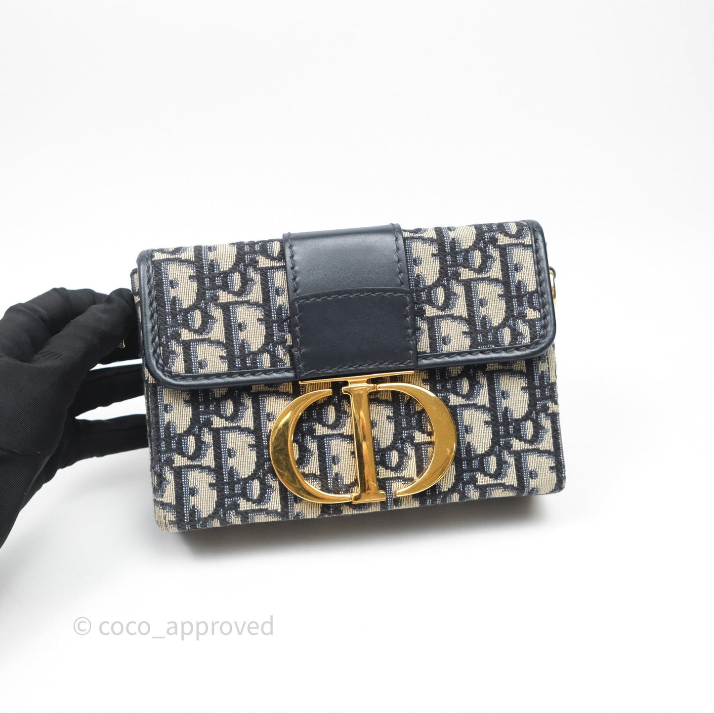 Christian Dior 30 Montaigne Oblique Jacquard Box Bag