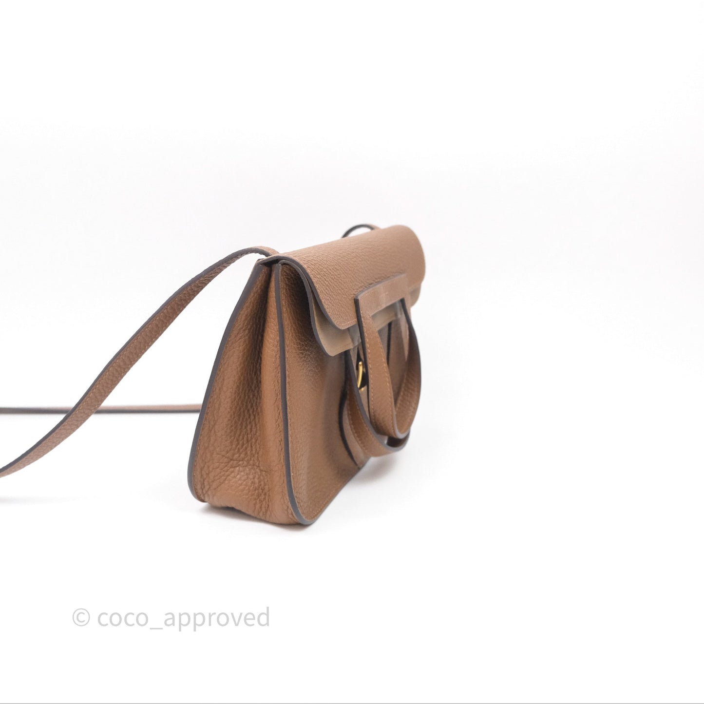 Hermès Halzan 25 Alezan 3G Clemence Gold Hardware