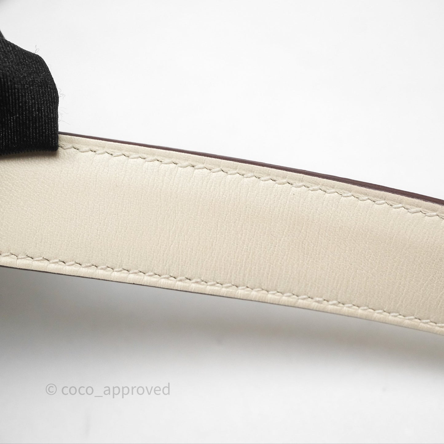 Hermes Mini Lindy Veau Swift Nata I2/ Sesame 2S Palladium Hardware