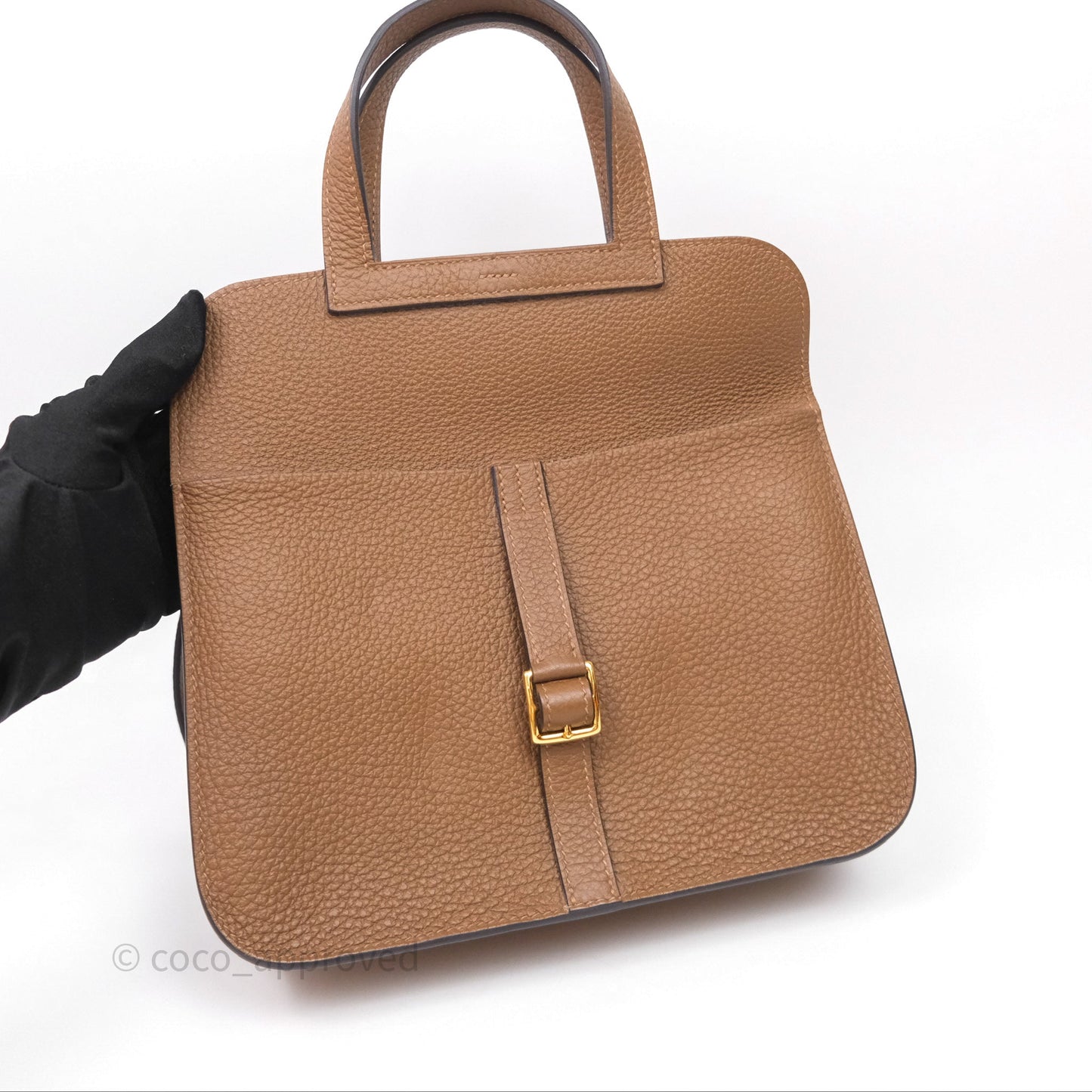 Hermès Halzan 25 Alezan 3G Clemence Gold Hardware