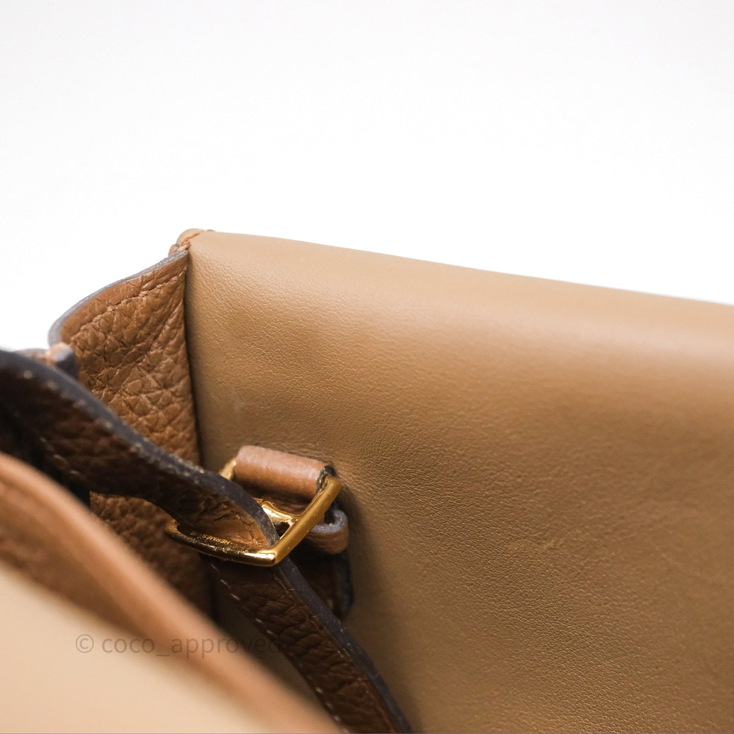 Hermès Halzan 25 Alezan 3G Clemence Gold Hardware