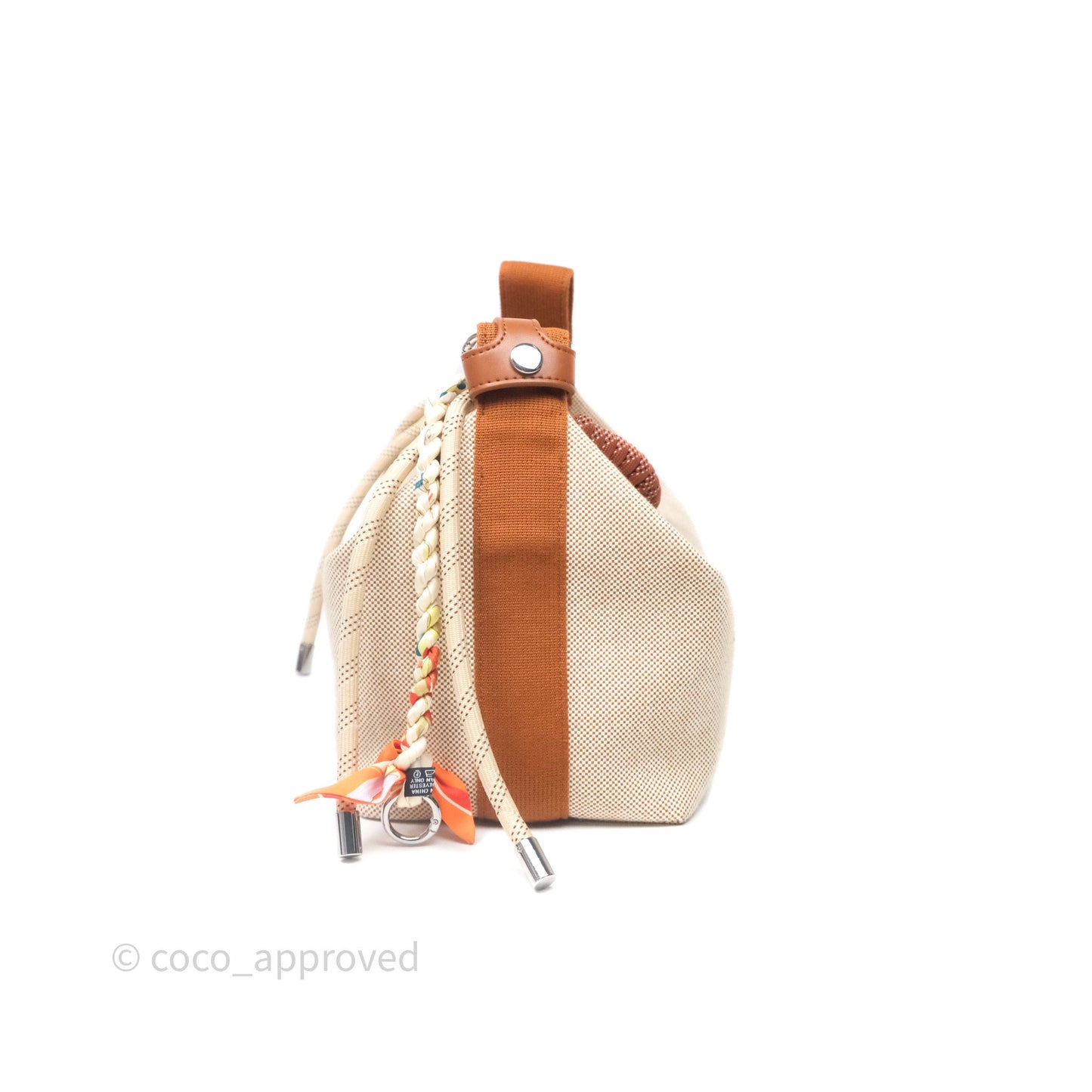 Hermès Large Bride-A-Brac Cabriole Canvas