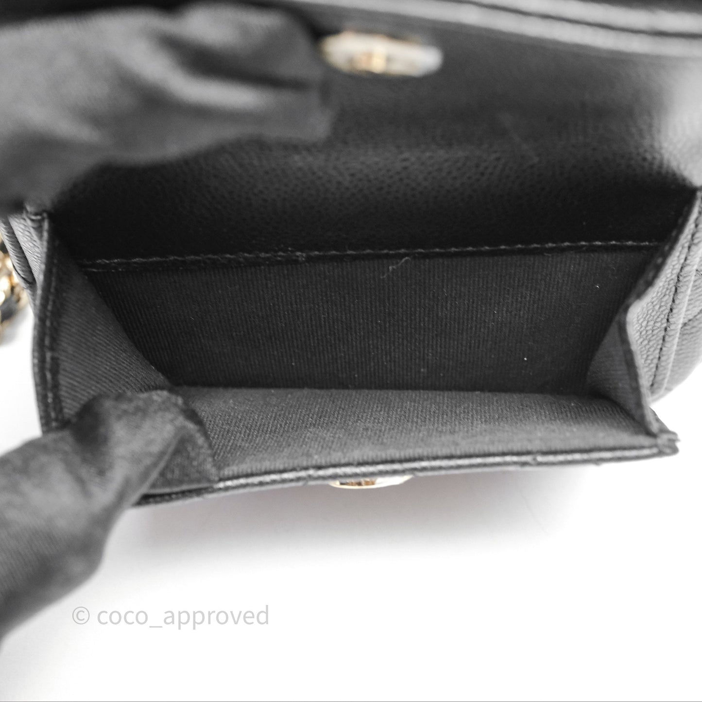 Chanel Classic Mini Backpack Black Caviar Gold Hardware