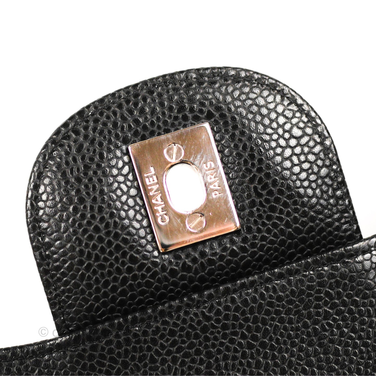 Chanel Jumbo Double Flap Black Caviar Silver Hardware⁣⁣