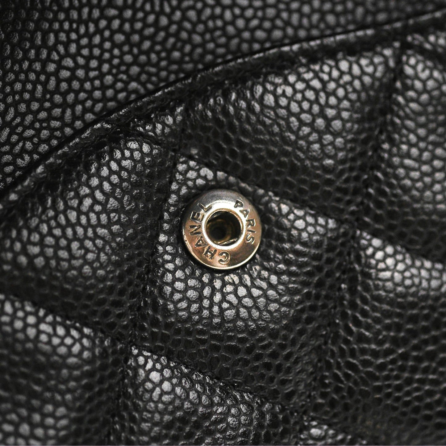 Chanel Jumbo Double Flap Black Caviar Silver Hardware⁣⁣