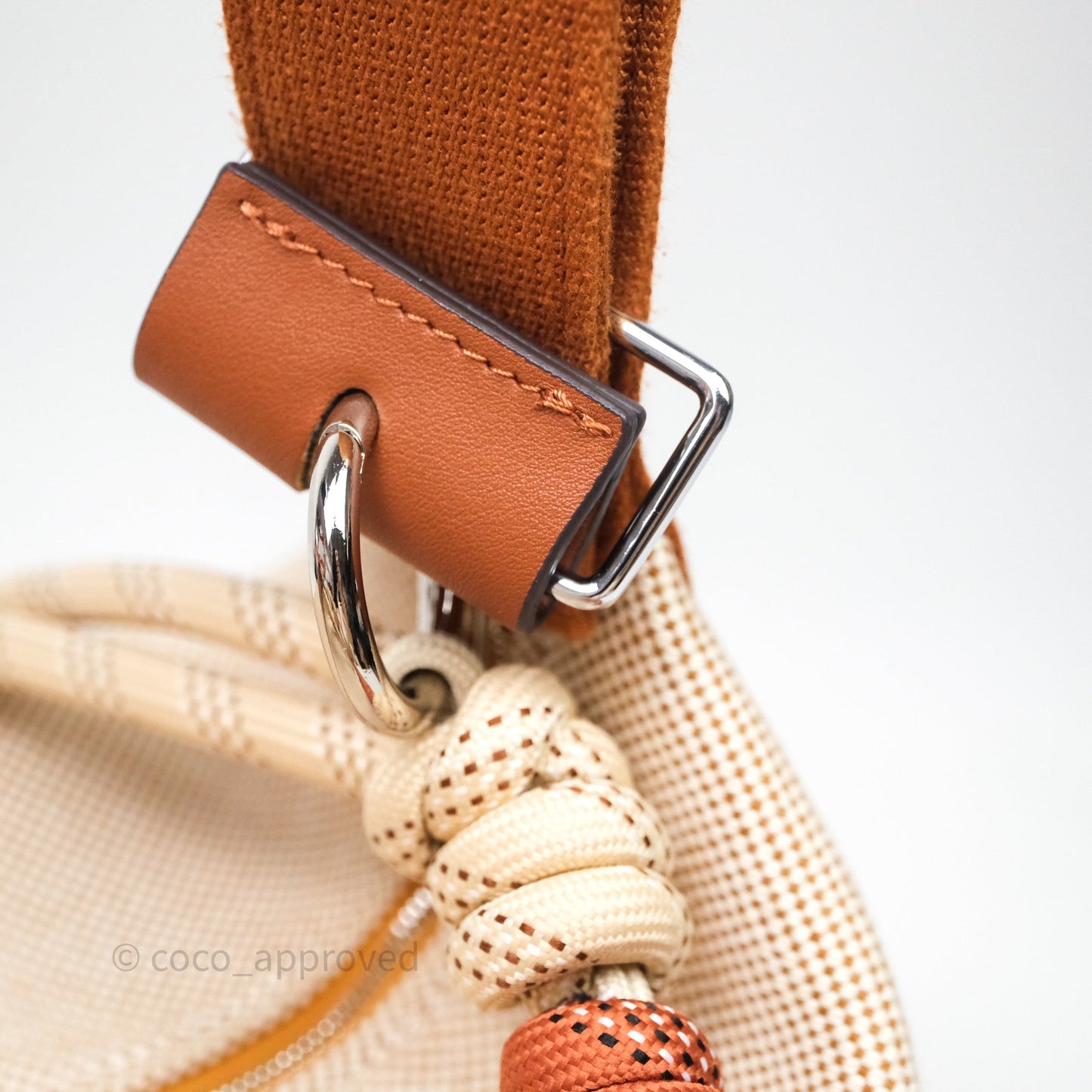 Hermès Large Bride-A-Brac Cabriole Canvas