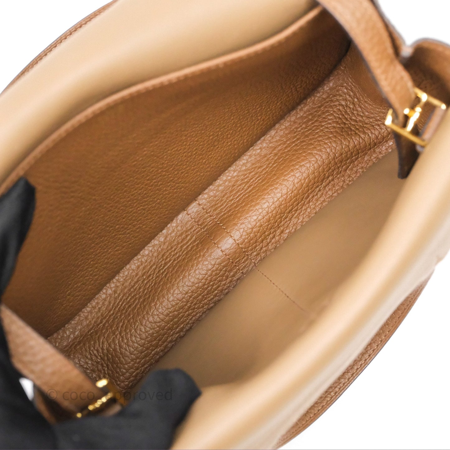 Hermès Halzan 25 Alezan 3G Clemence Gold Hardware