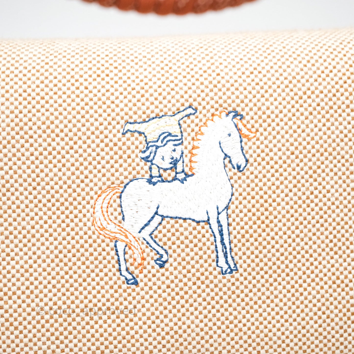Hermès Large Bride-A-Brac Cabriole Canvas