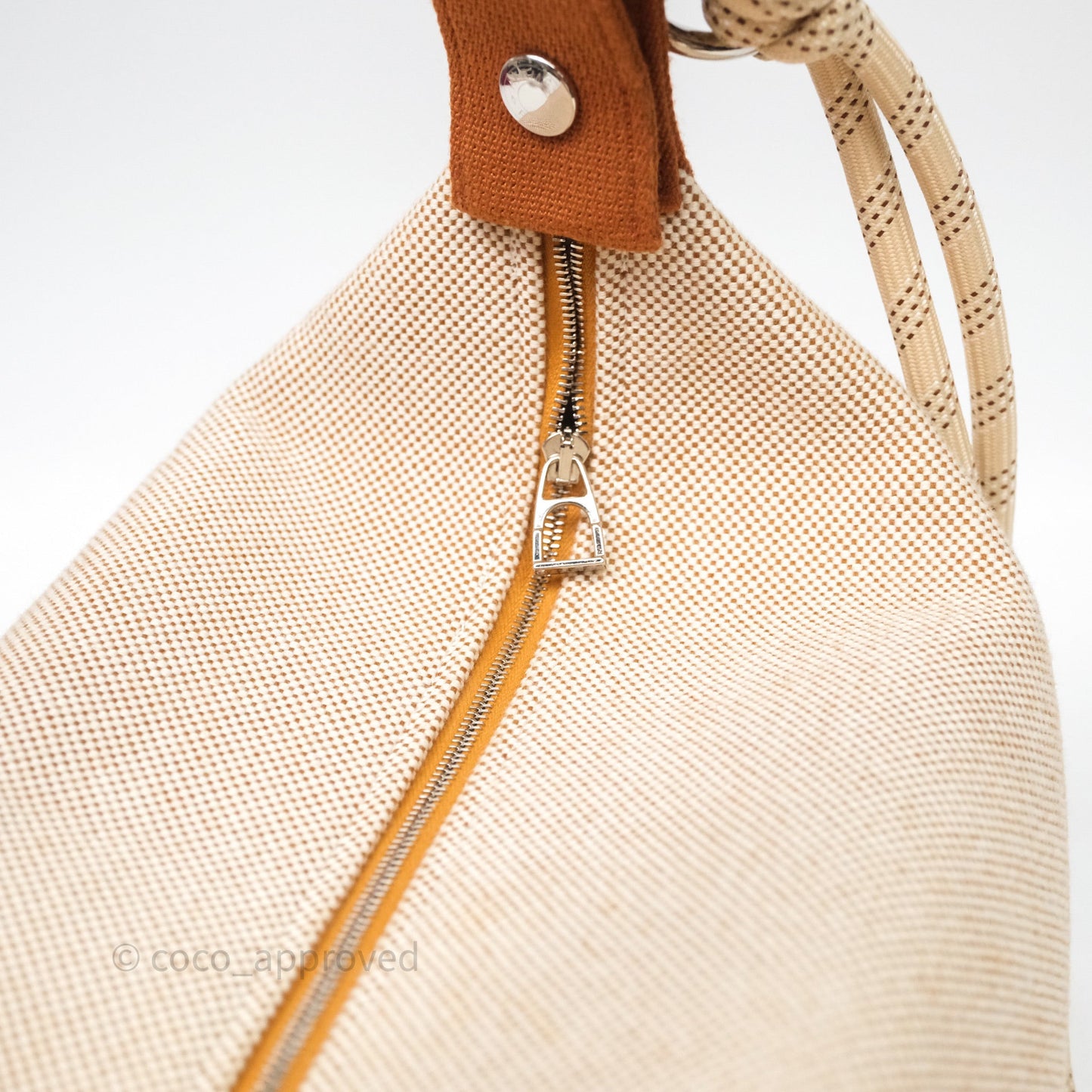 Hermès Large Bride-A-Brac Cabriole Canvas