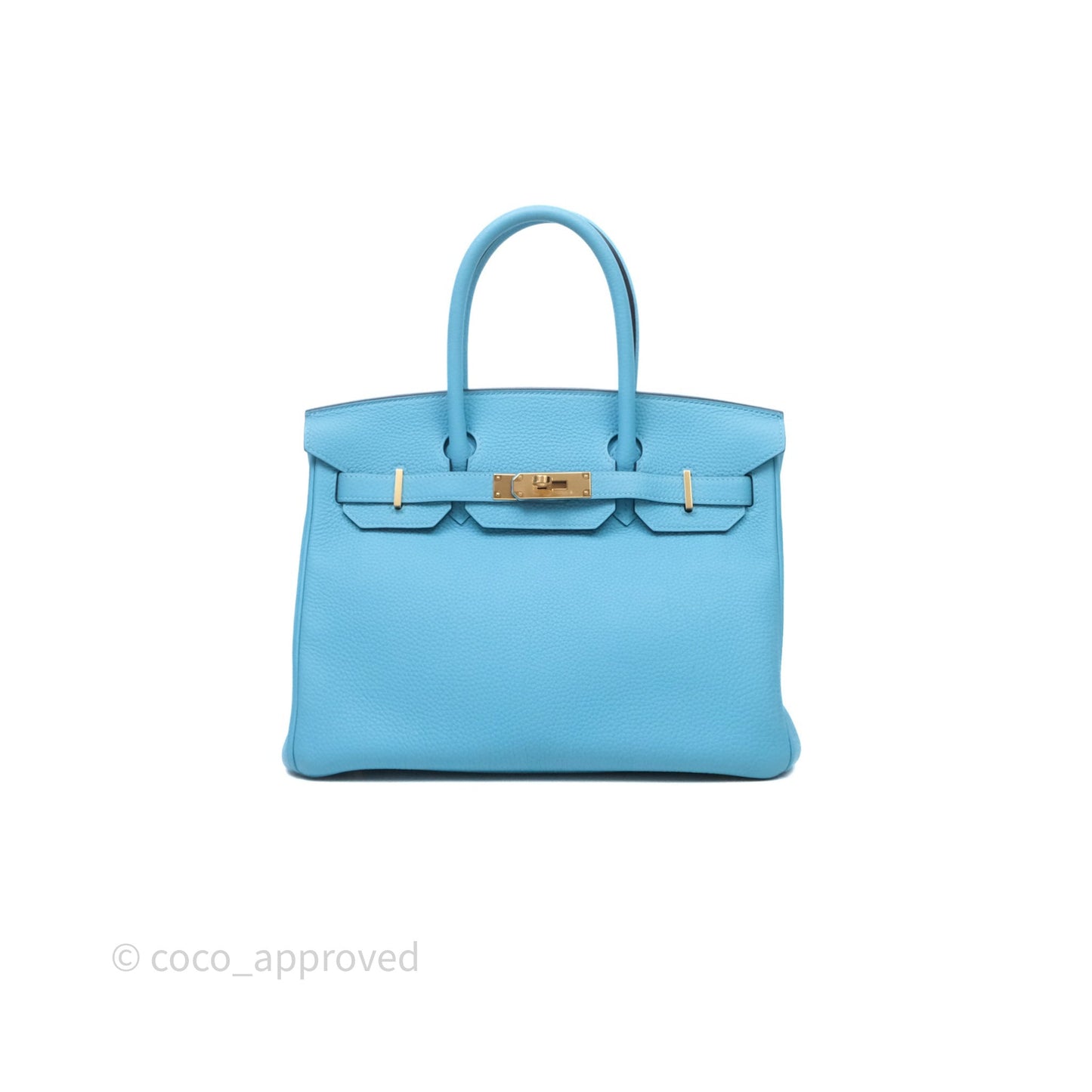 Hermès Birkin 30 Bleu De Nord P3 Togo Gold Hardware