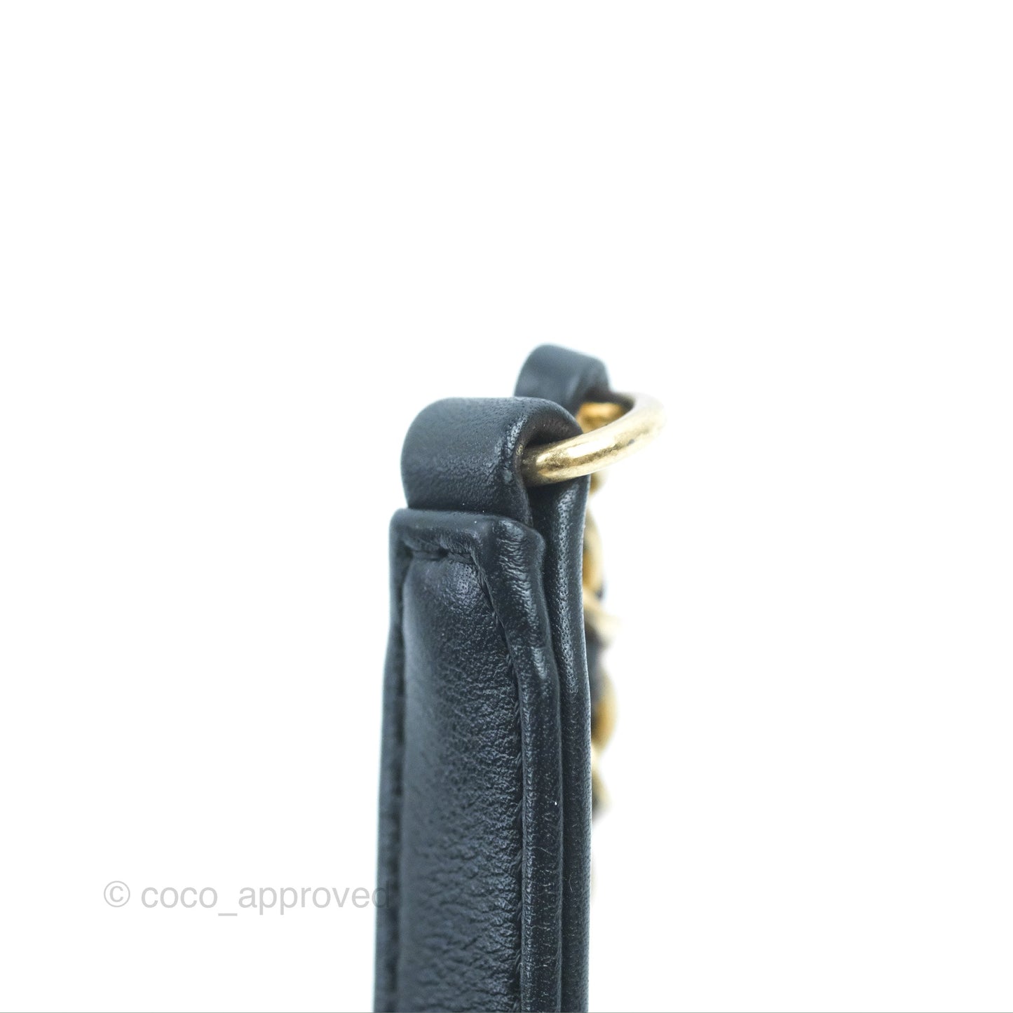 Chanel Quilted Small CC Filigree Flap Navy Black Caviar