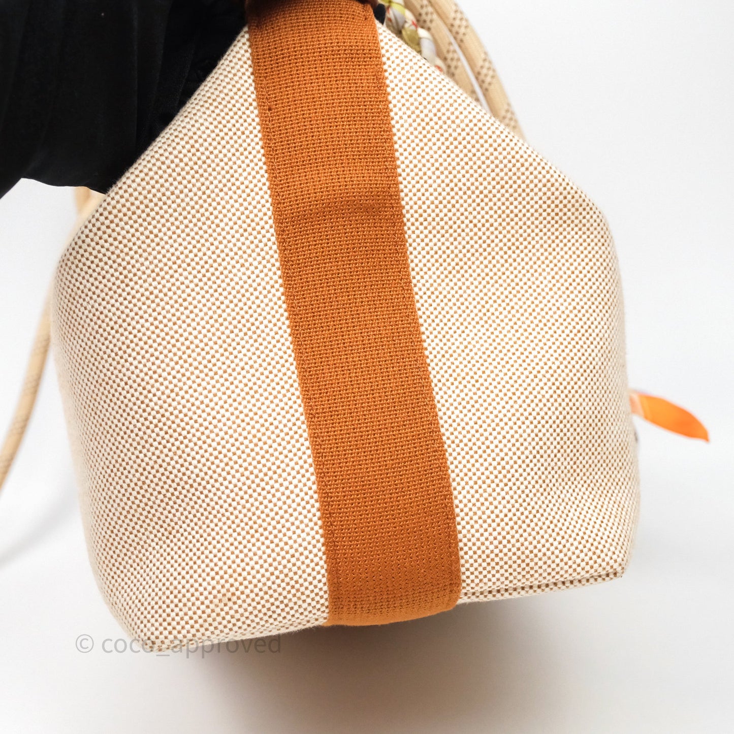 Hermès Large Bride-A-Brac Cabriole Canvas