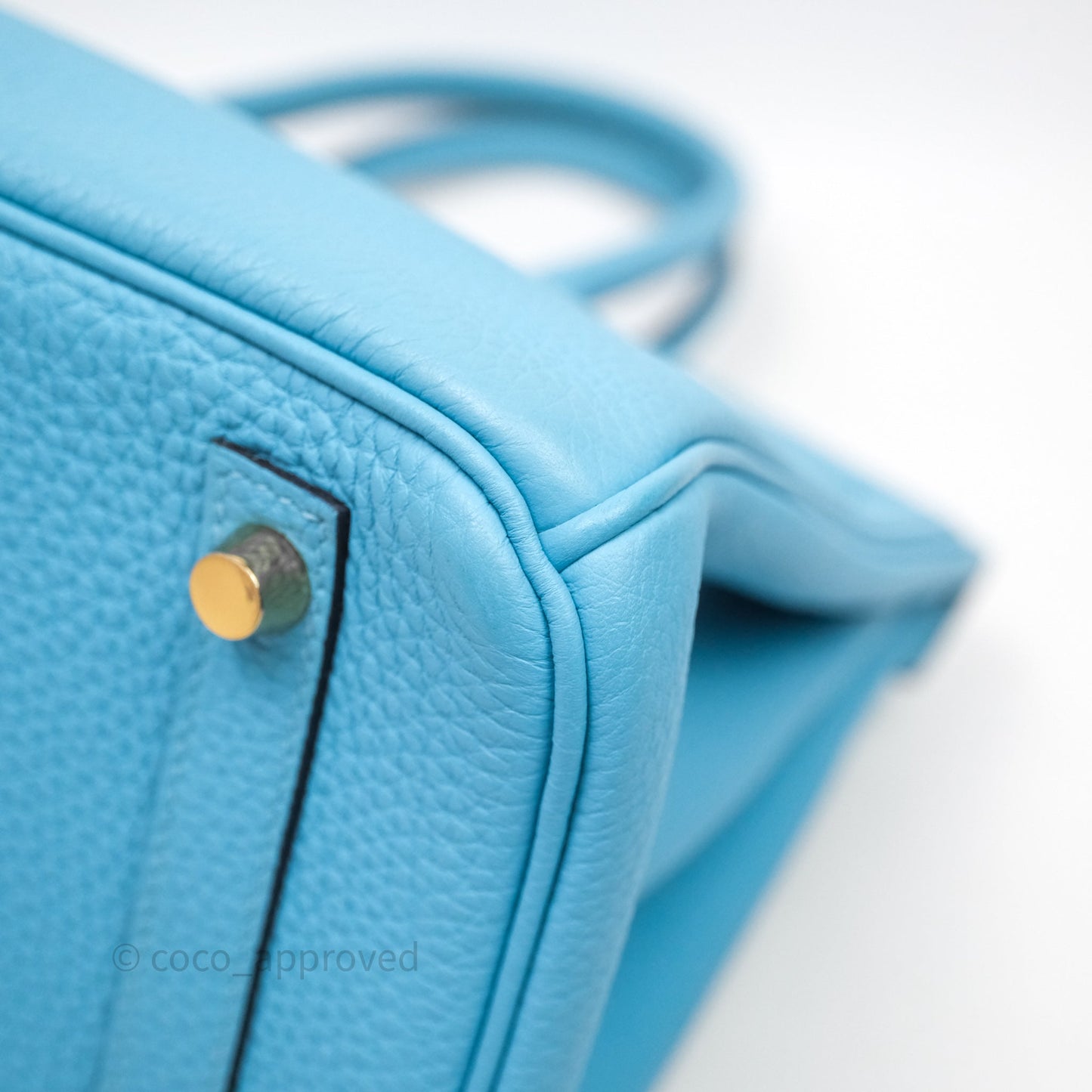 Hermès Birkin 30 Bleu De Nord P3 Togo Gold Hardware