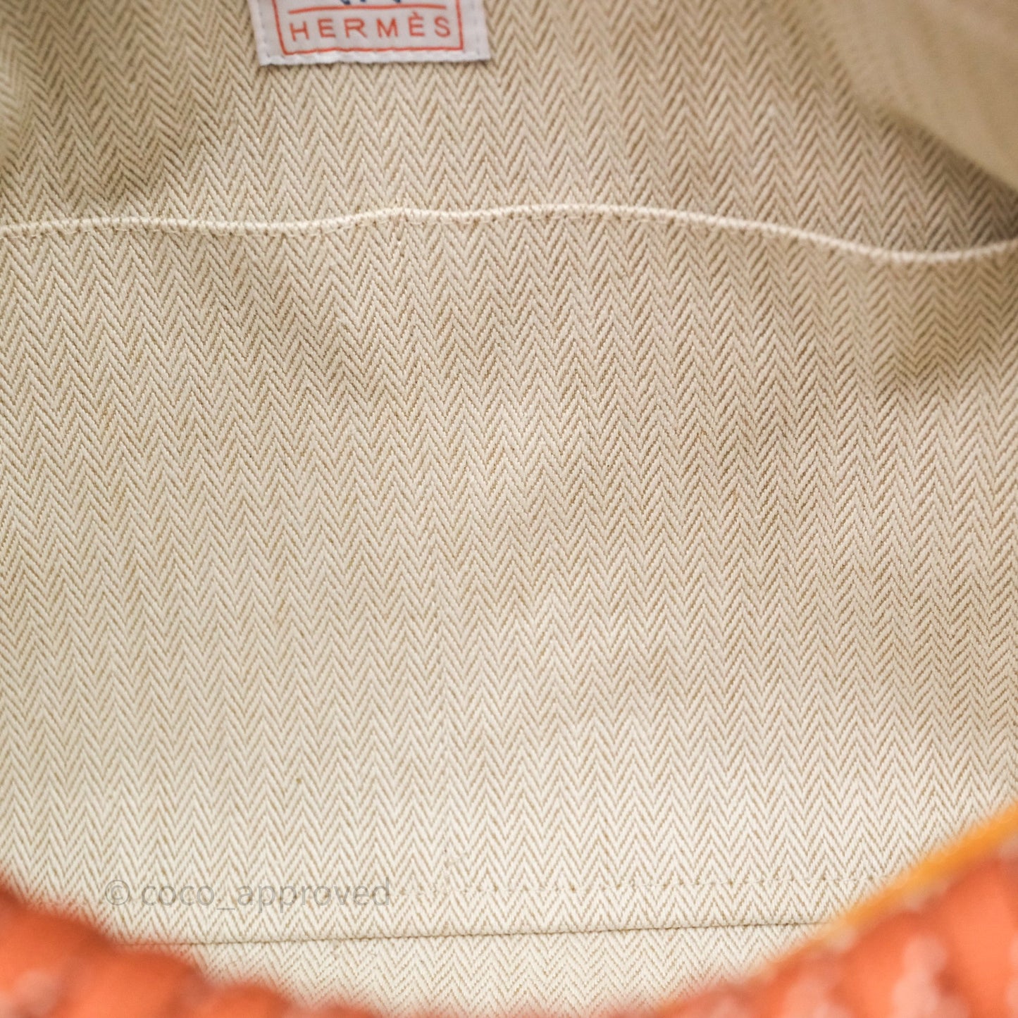 Hermès Large Bride-A-Brac Cabriole Canvas