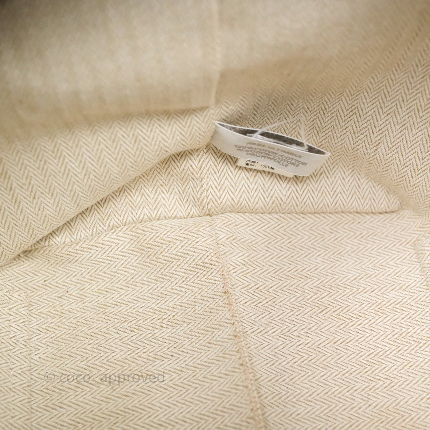 Hermès Large Bride-A-Brac Cabriole Canvas