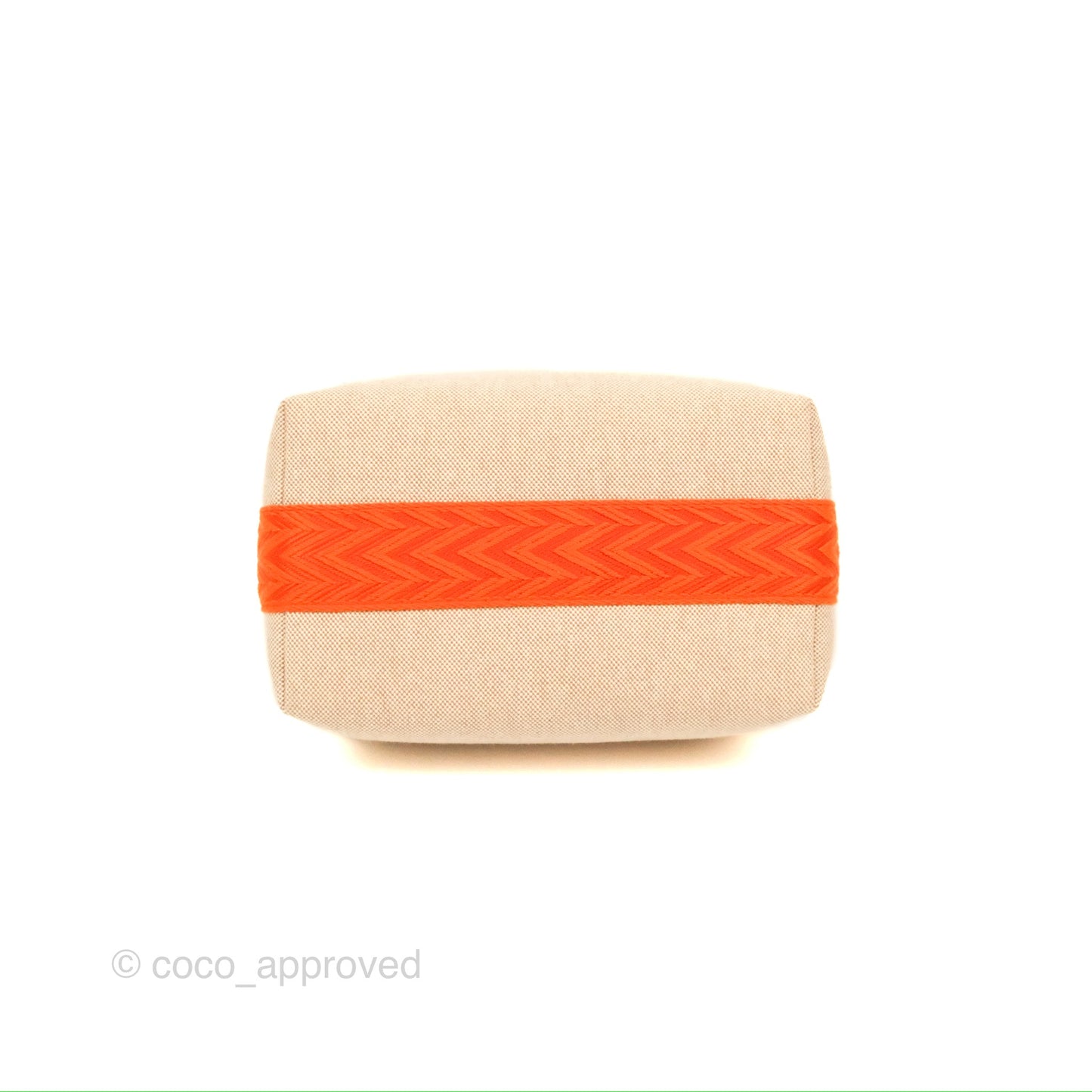 Hermès Small Bride-A-Brac Natural Orange Canvas