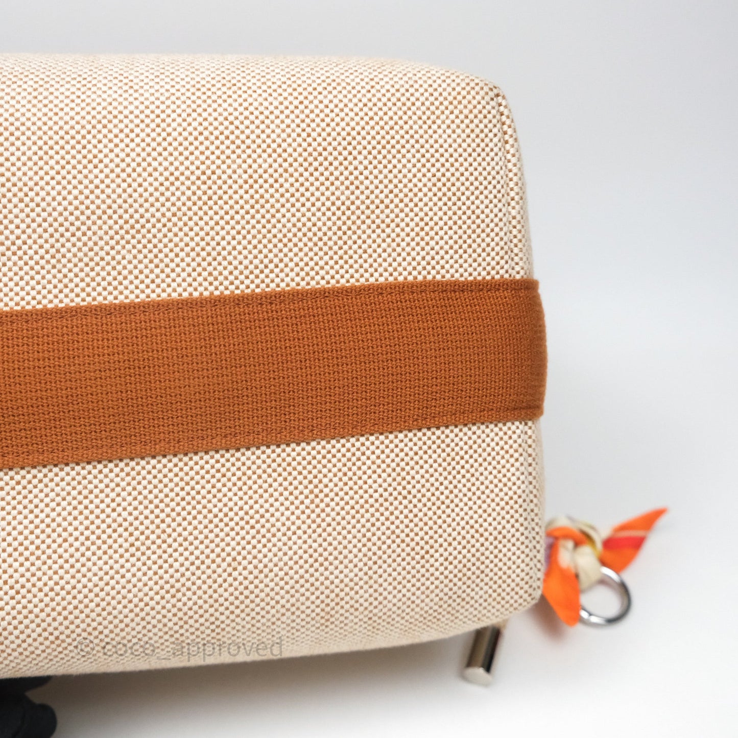 Hermès Large Bride-A-Brac Cabriole Canvas