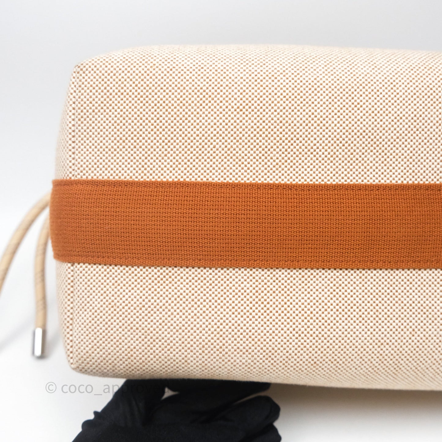 Hermès Large Bride-A-Brac Cabriole Canvas