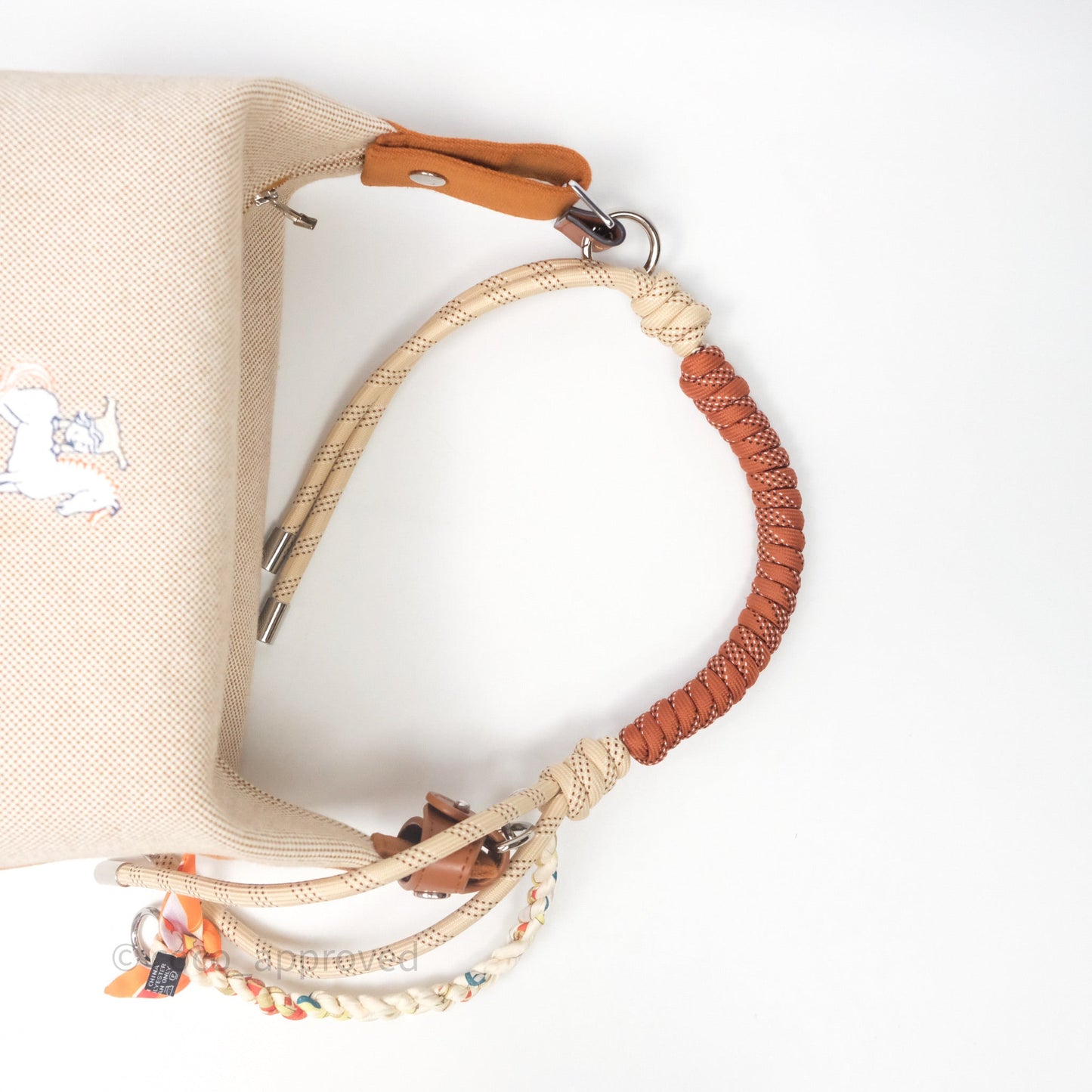 Hermès Large Bride-A-Brac Cabriole Canvas