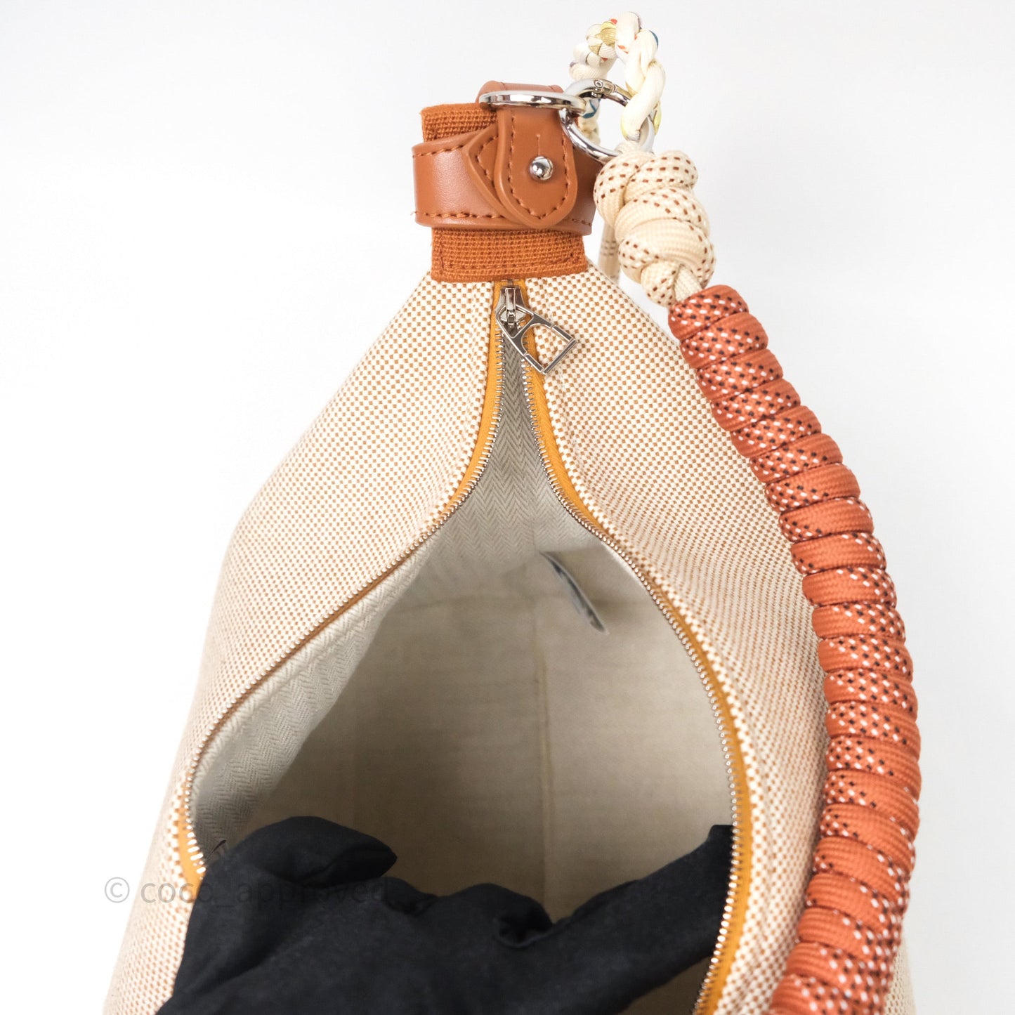 Hermès Large Bride-A-Brac Cabriole Canvas