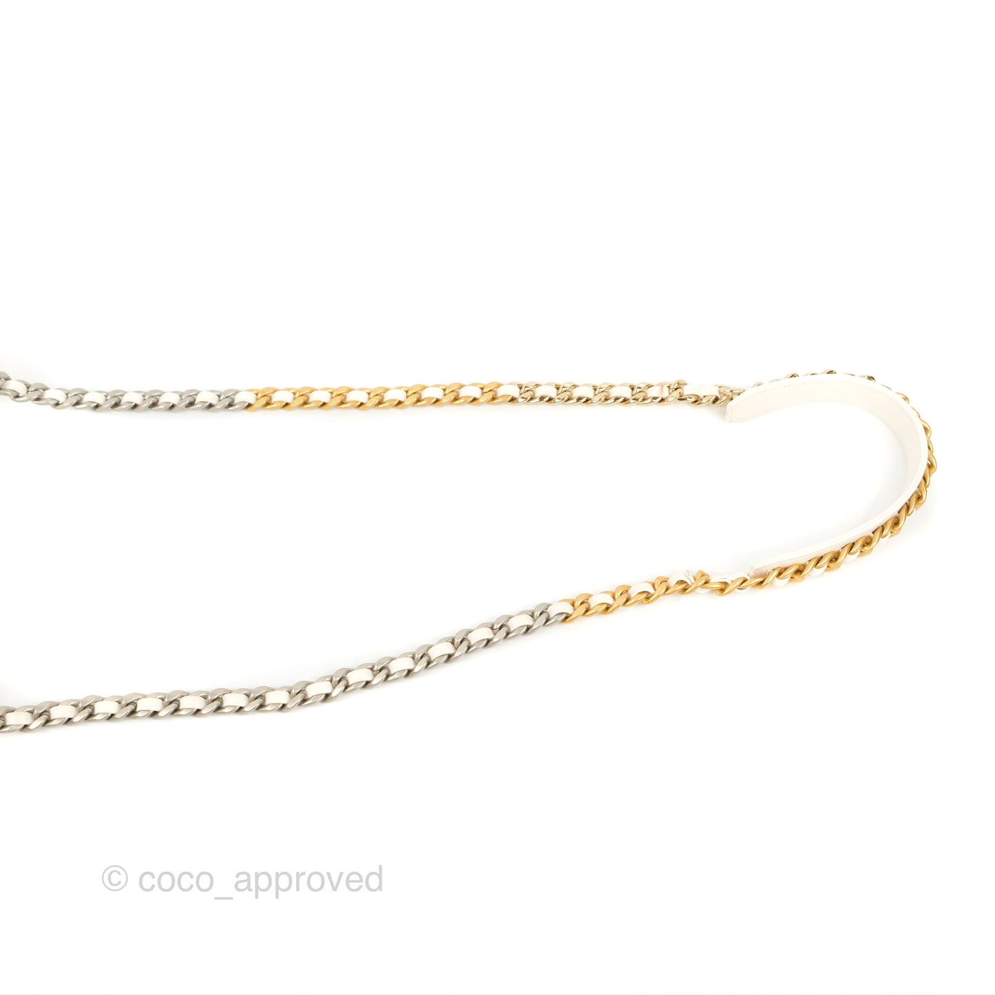 Chanel 19 Wallet on Chain WOC White Mixed Hardware