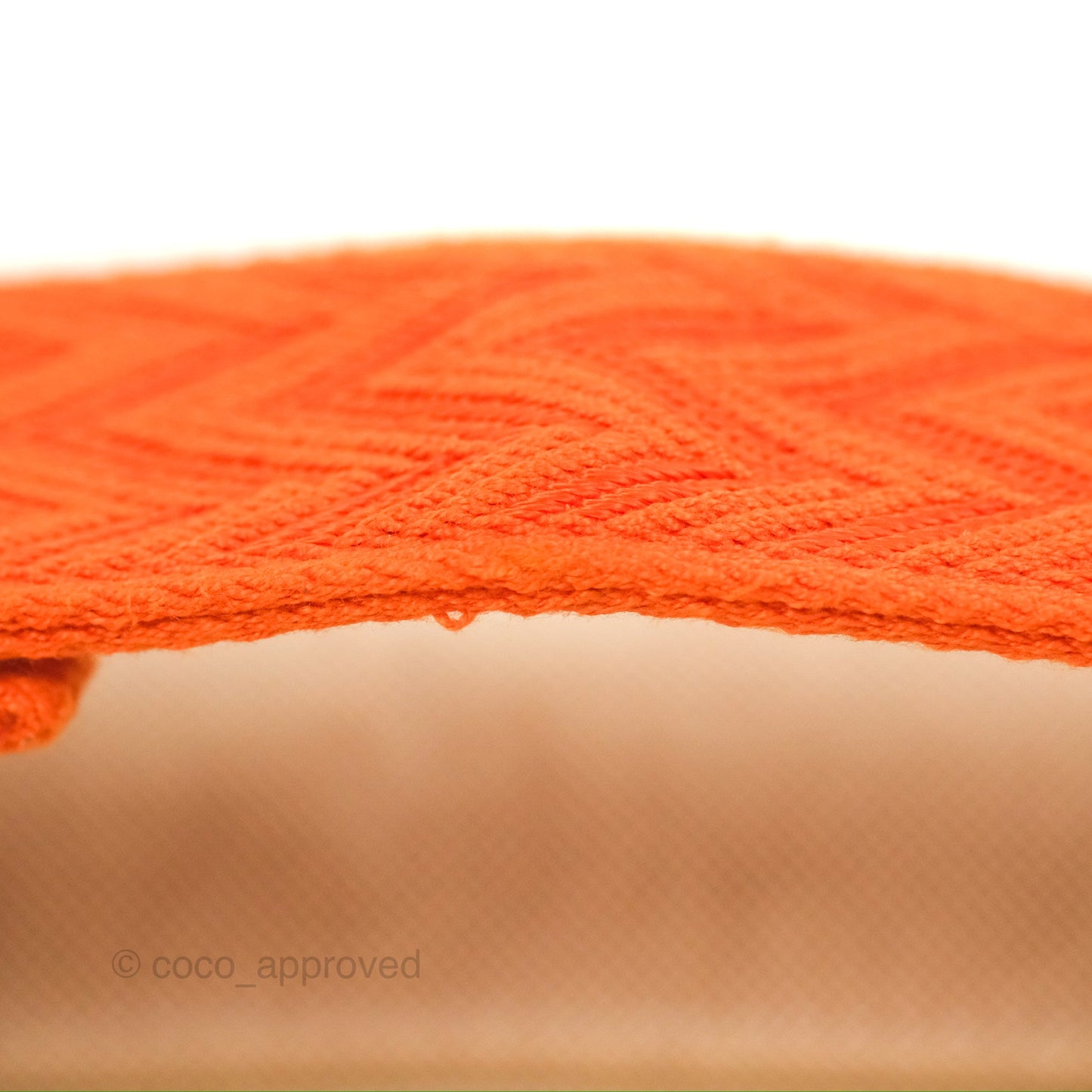 Hermès Small Bride-A-Brac Natural Orange Canvas