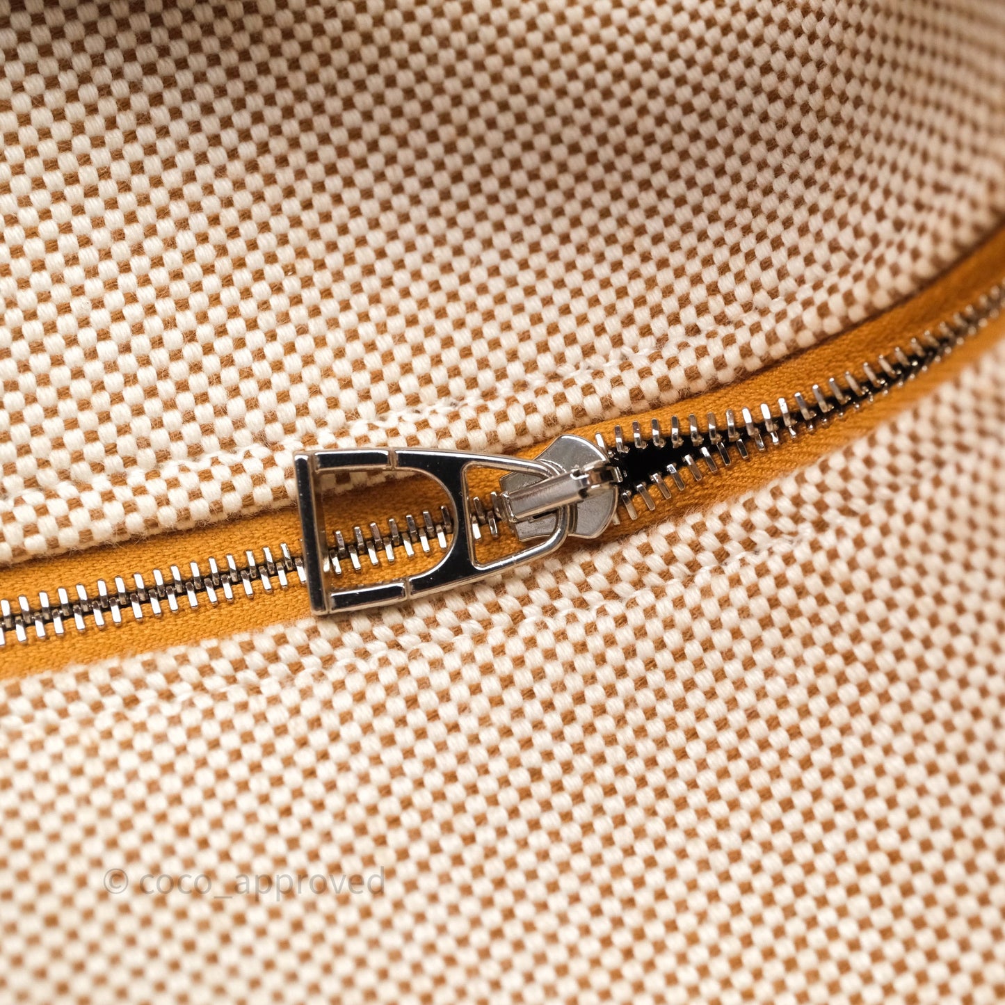 Hermès Large Bride-A-Brac Cabriole Canvas