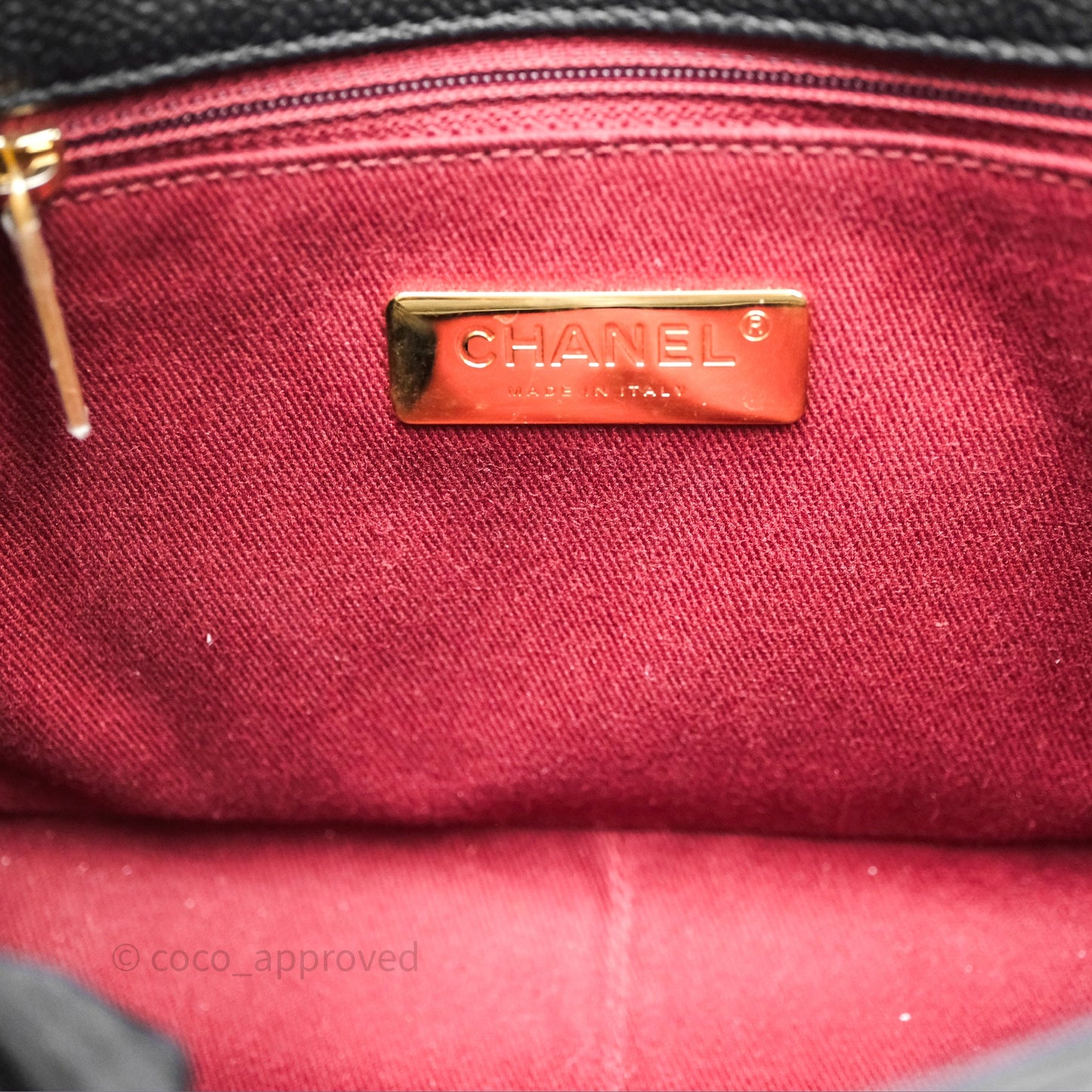 Chanel Chic Trip Flap Bag Black Caviar Gold Hardware
