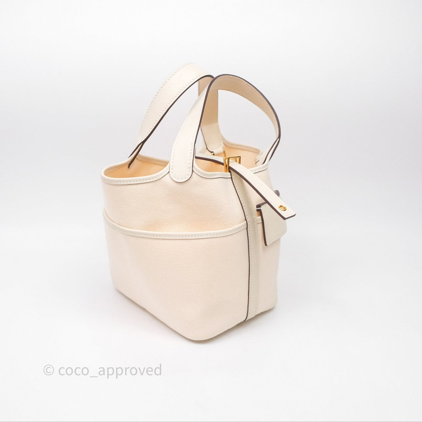 Hermès Picotin Lock 18 Cargo Pockets Nata I2 Gold Hardware
