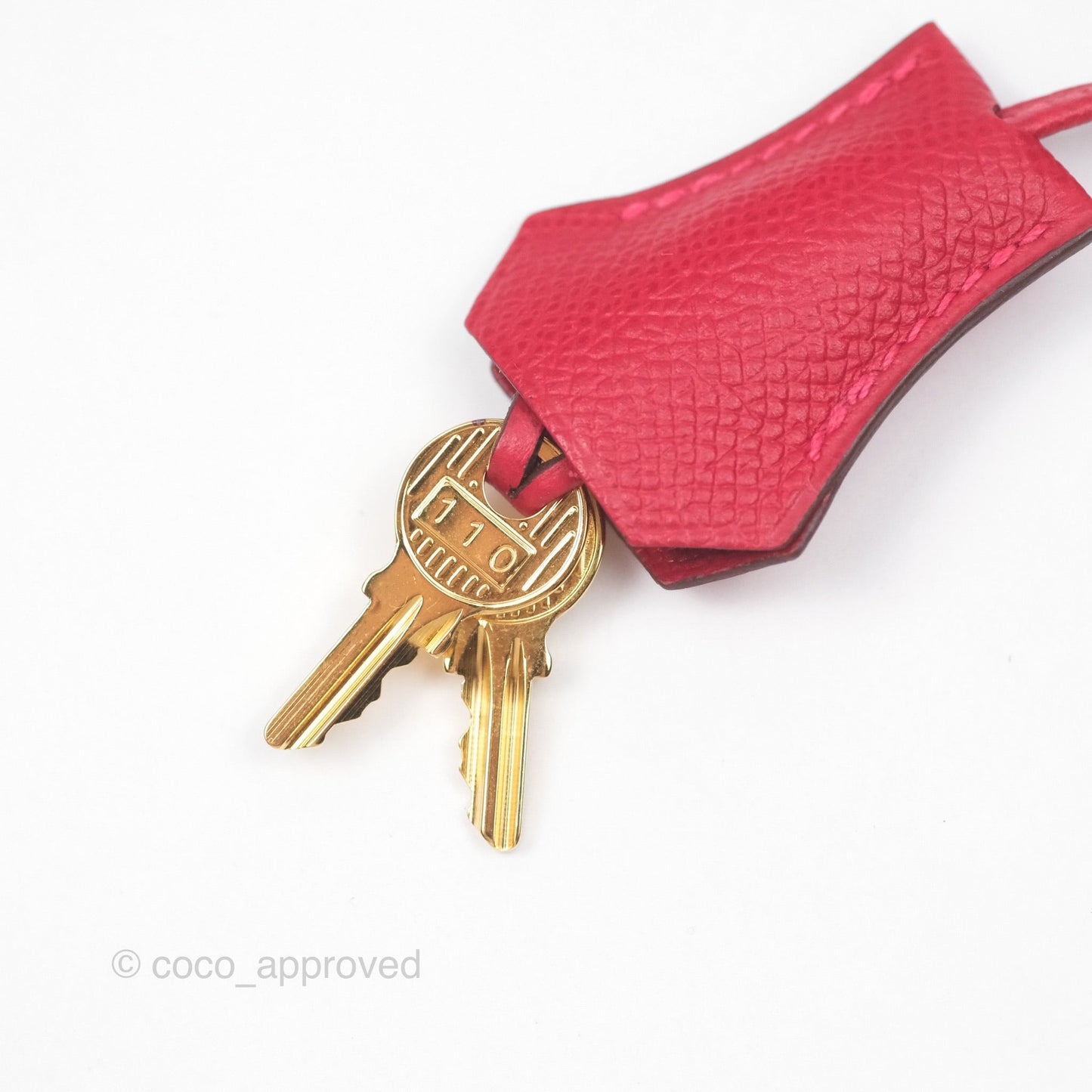 Hermès Kelly 32 Sellier Rouge Casaque Q5 Epsom Gold Hardware