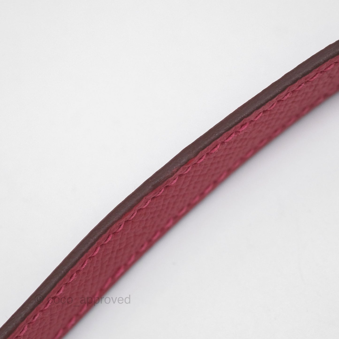 Hermès Kelly 32 Sellier Rouge Casaque Q5 Epsom Gold Hardware