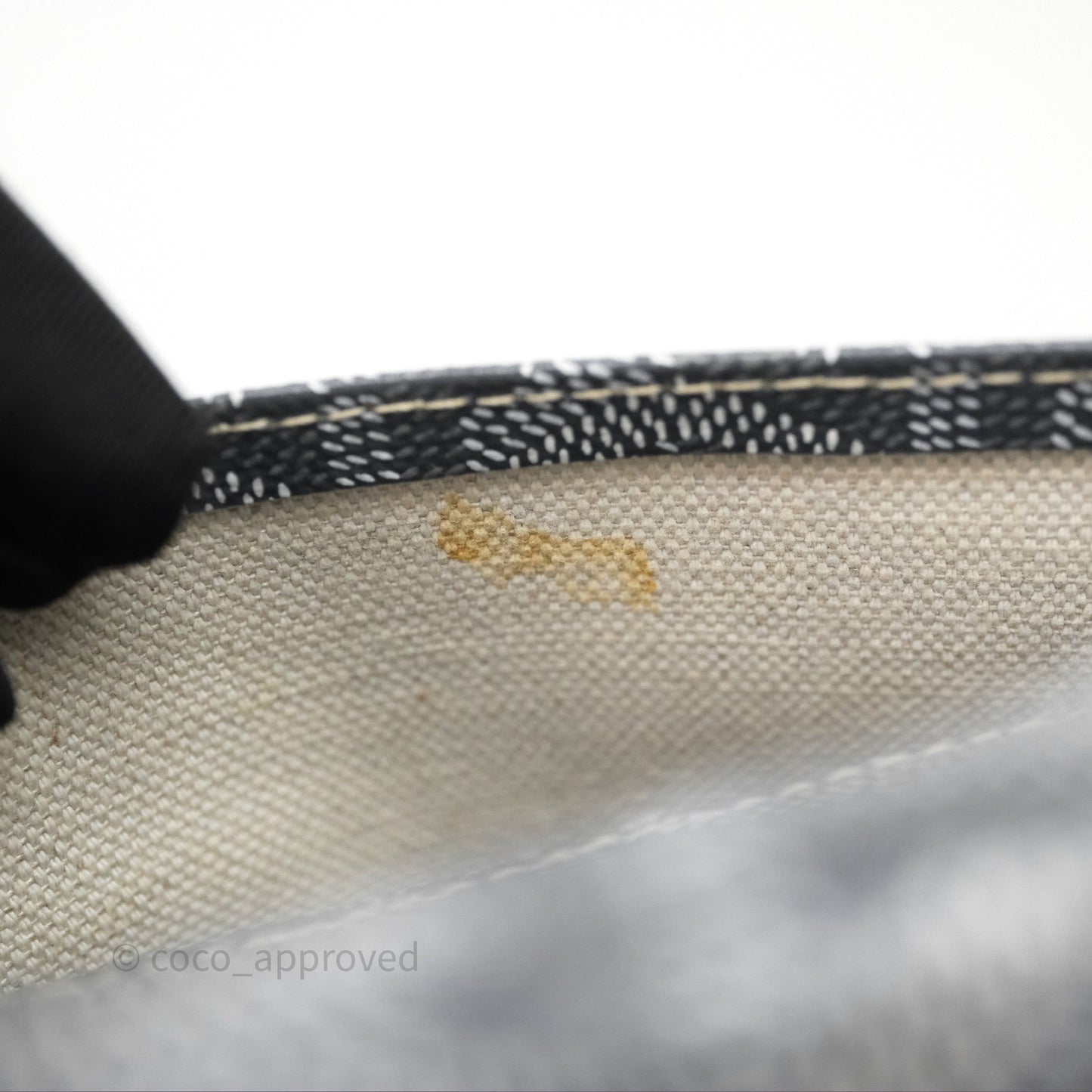 Goyard Plumet Pocket Wallet Grey Goyardine Canvas