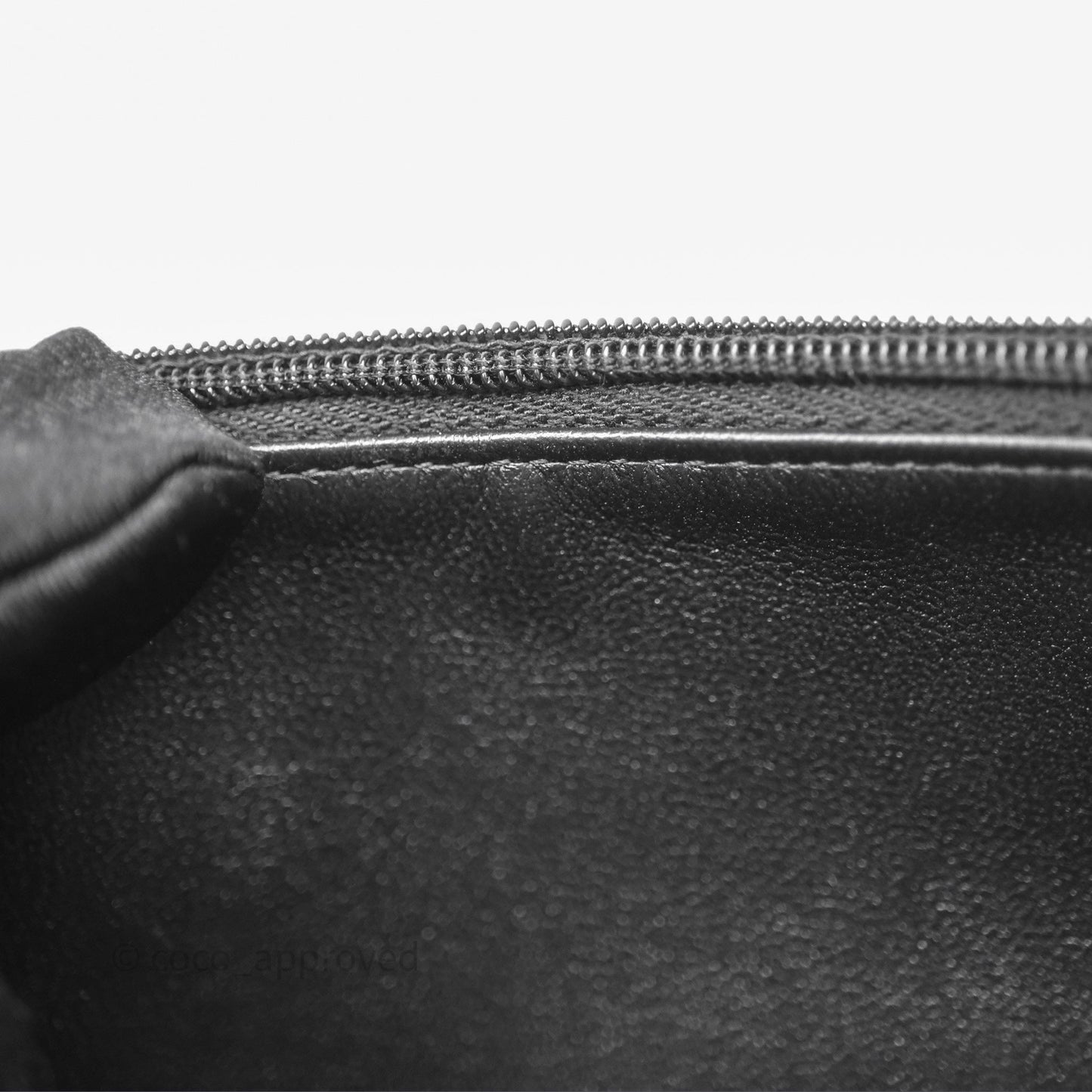 Chanel Top Handle Mini WOC Phone Holder Black Lambskin Gold Hardware