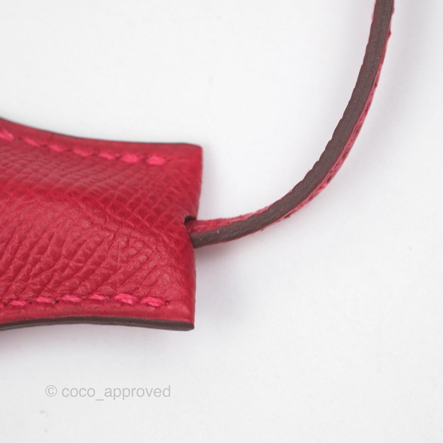 Hermès Kelly 32 Sellier Rouge Casaque Q5 Epsom Gold Hardware
