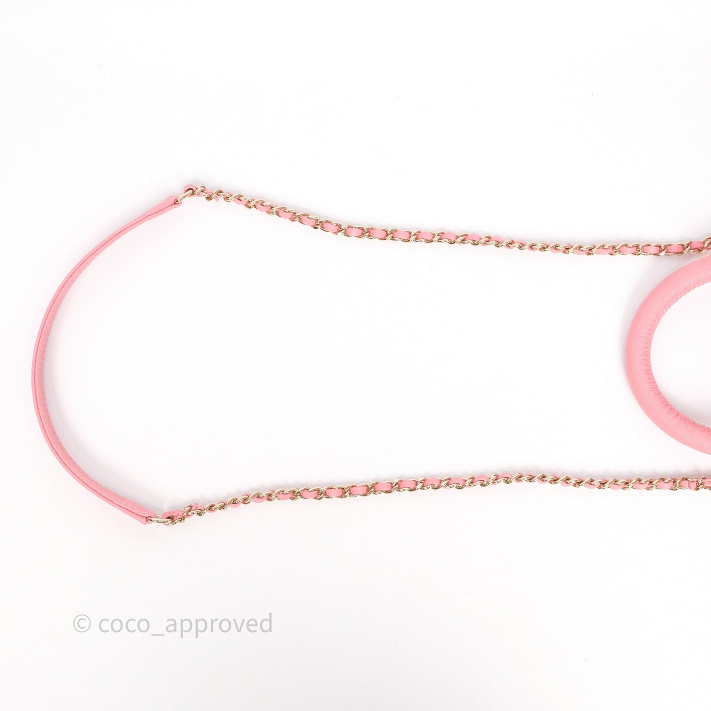 Chanel Small Coco Handle Quilted Pink Caviar Gold Hardware