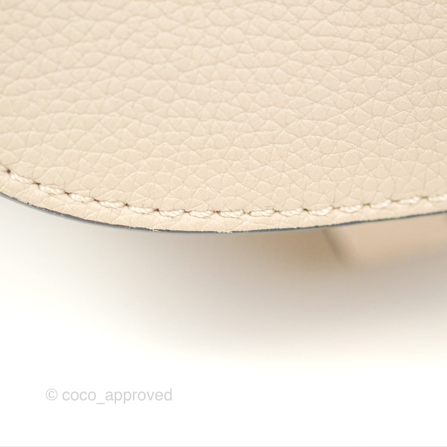 Loewe Mini Dual Gate Bag Sand Pebbled Grain Calfskin