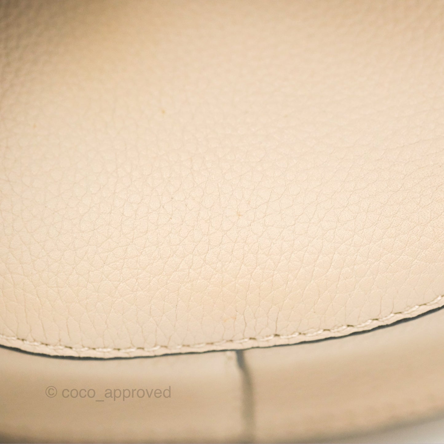 Loewe Mini Dual Gate Bag Sand Pebbled Grain Calfskin