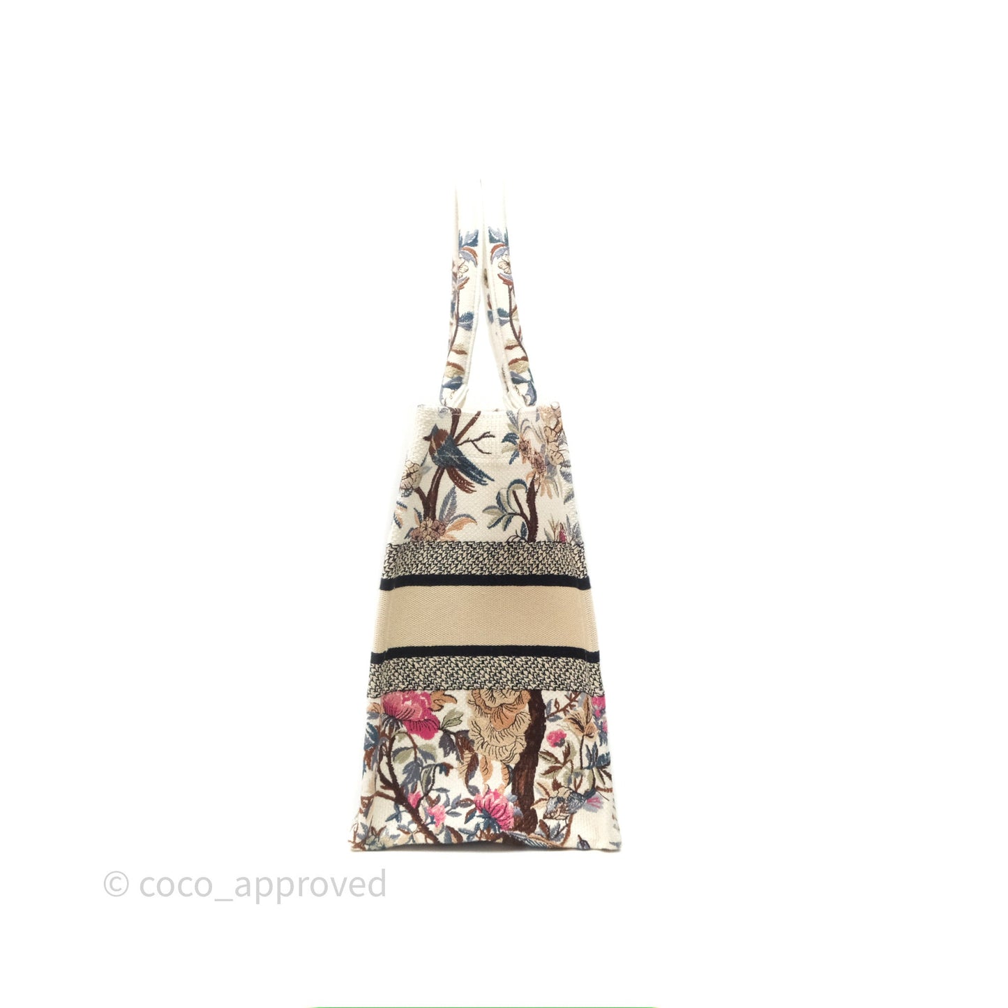 Christian Dior Medium Book Tote Dardin D'Hiver