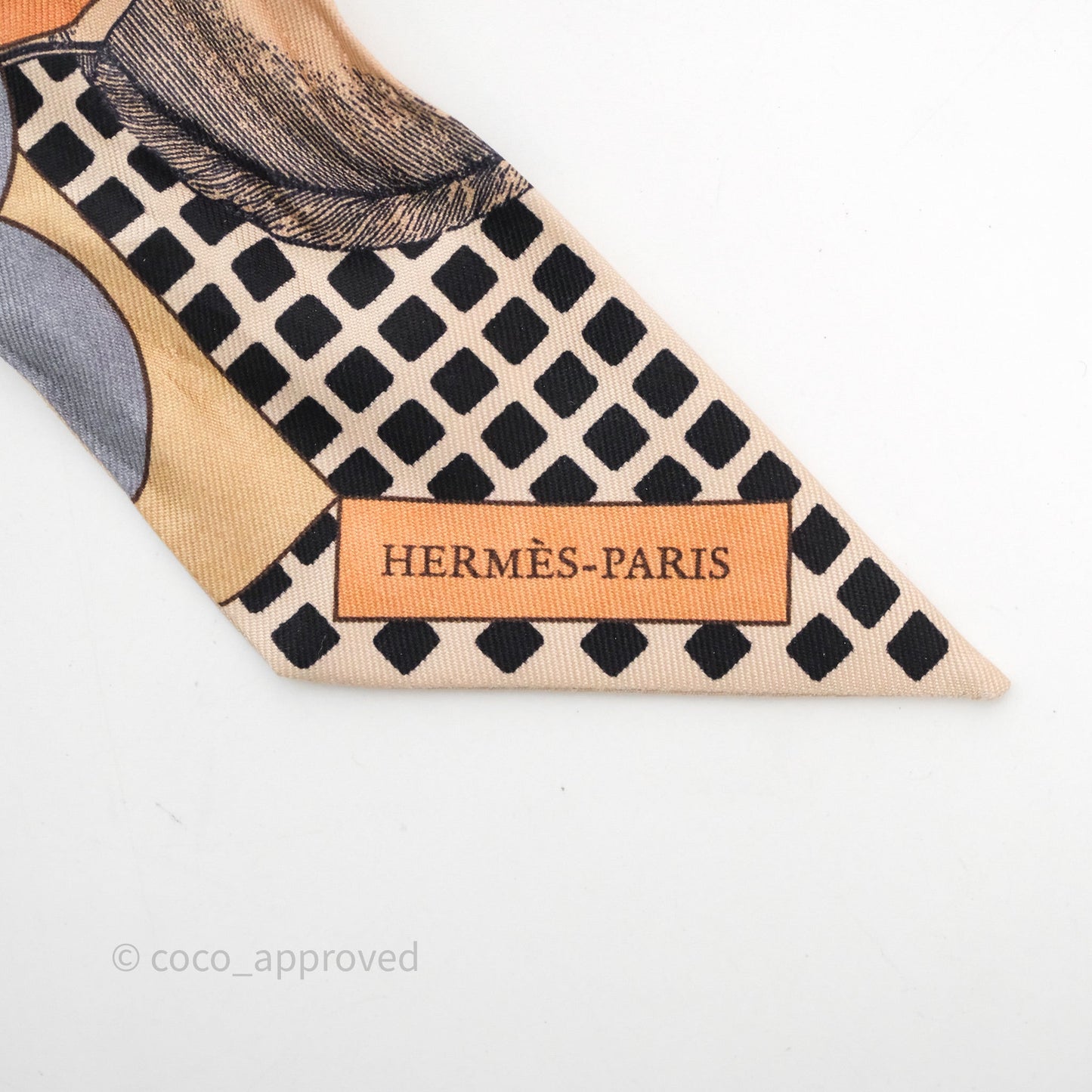 Hermès Cavalier En Formes Silk Twilly