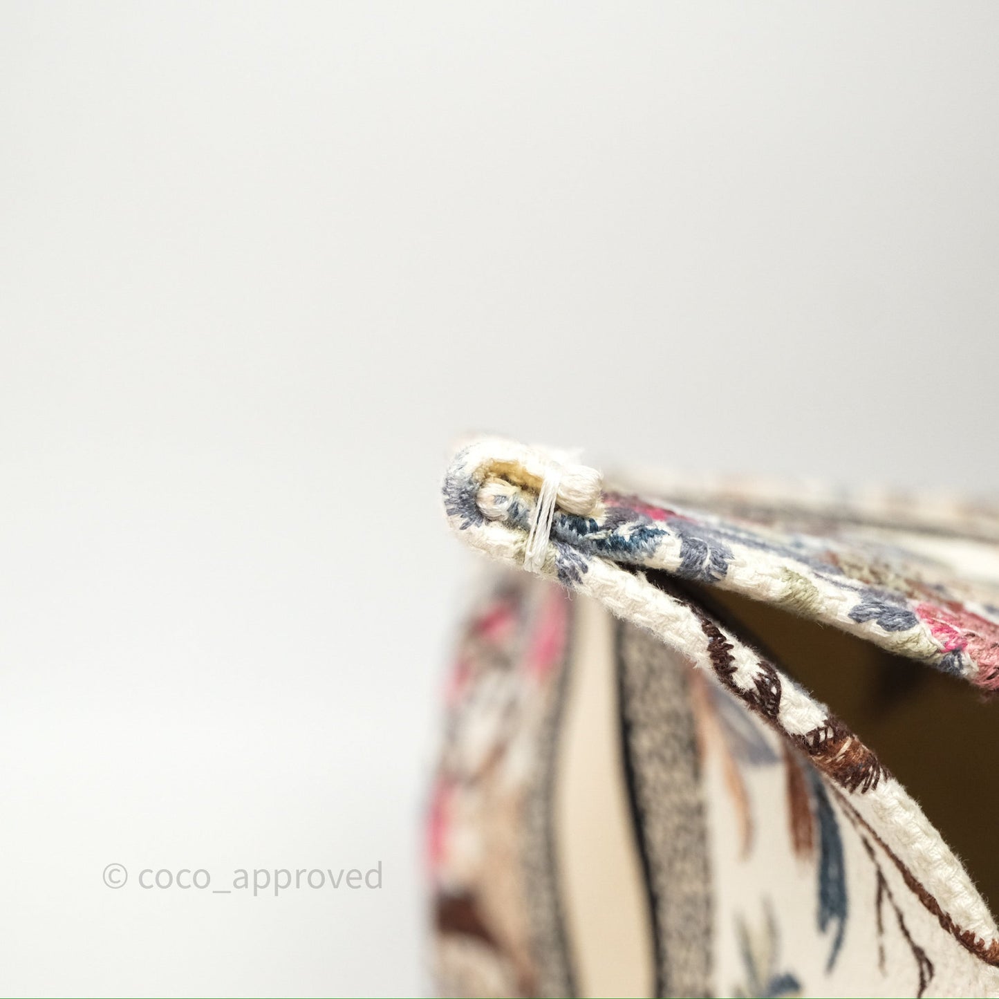 Christian Dior Medium Book Tote Dardin D'Hiver