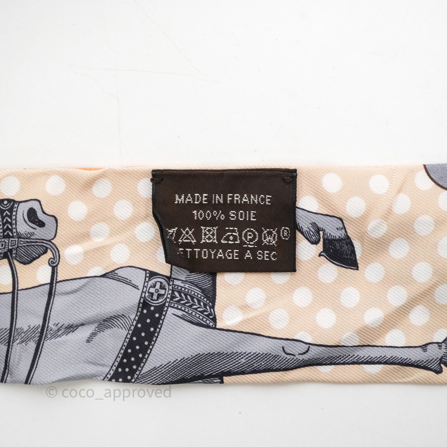 Hermès Cavalier En Formes Silk Twilly