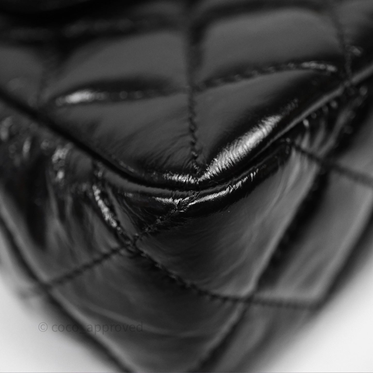 Chanel Small Wavy CC Hobo Black Shiny Crumpled Calfskin Aged Gold Hardware