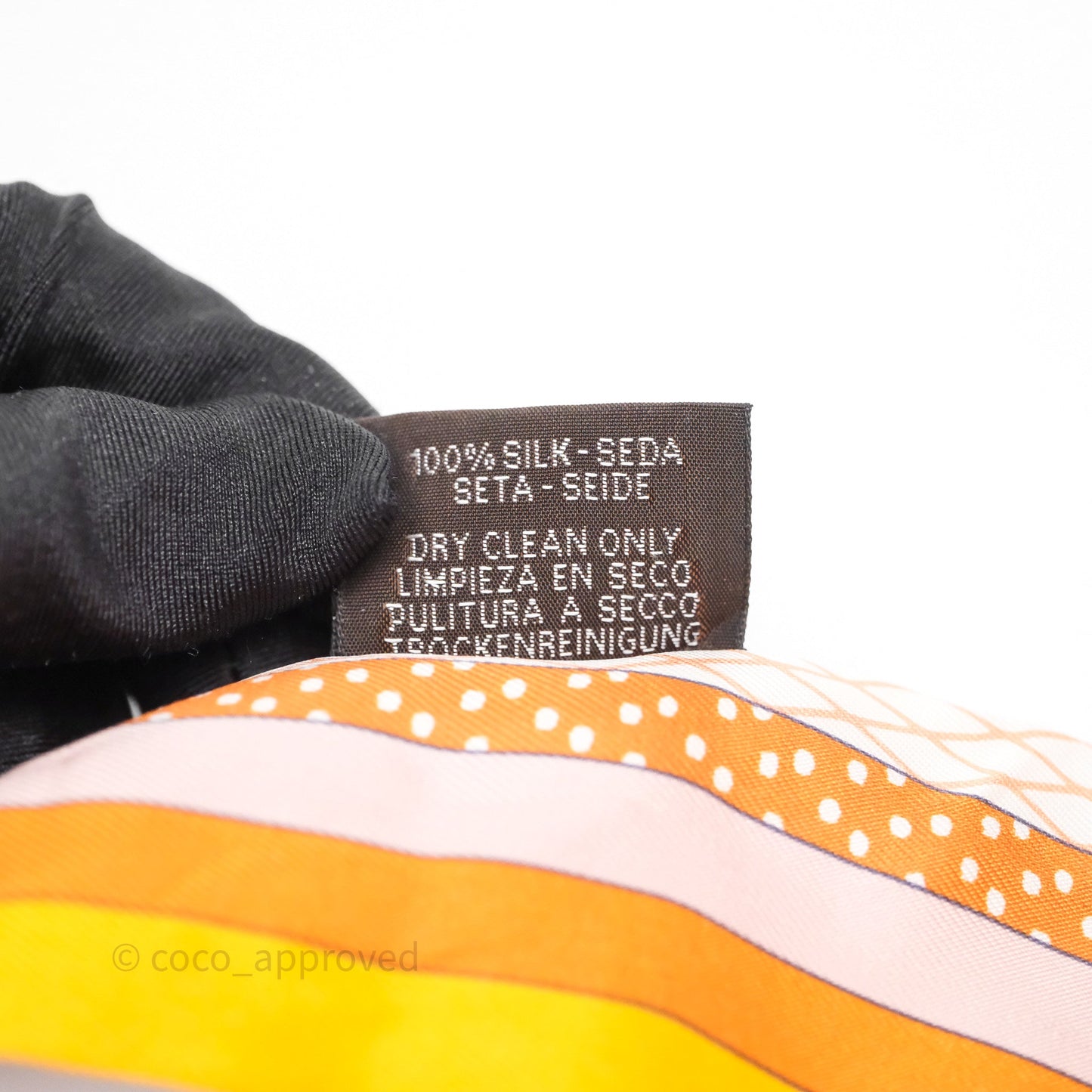 Hermes Grand Theatre Nouveau Silk Twilly