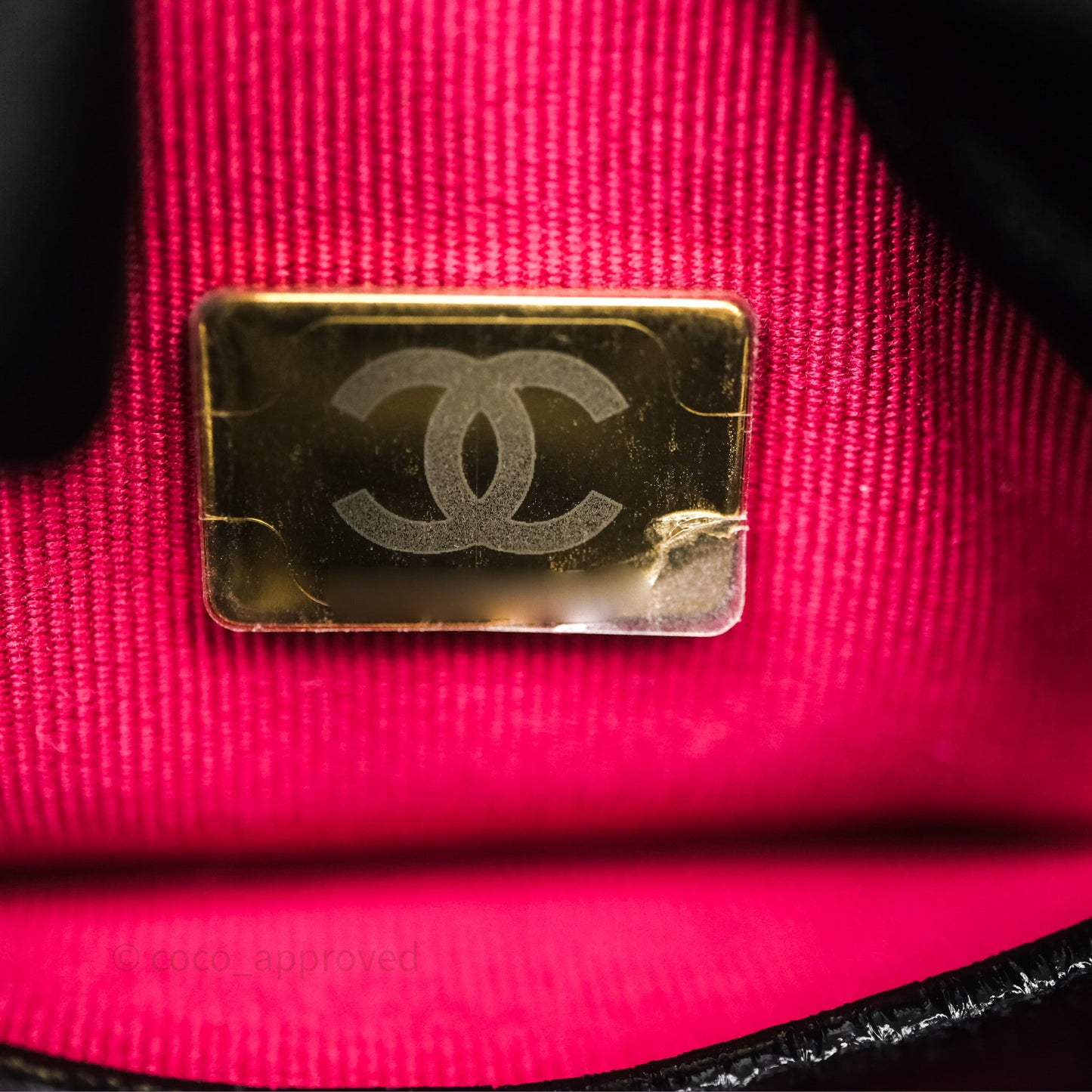 Chanel Small Wavy CC Hobo Black Shiny Crumpled Calfskin Aged Gold Hardware