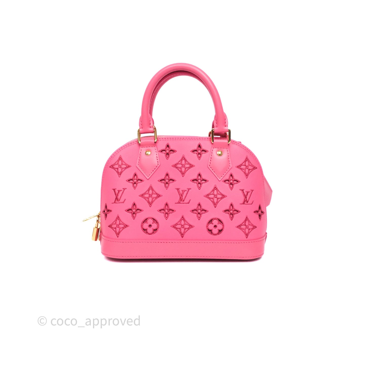 Louis Vuitton Alma BB Broderie Anglaise Rose