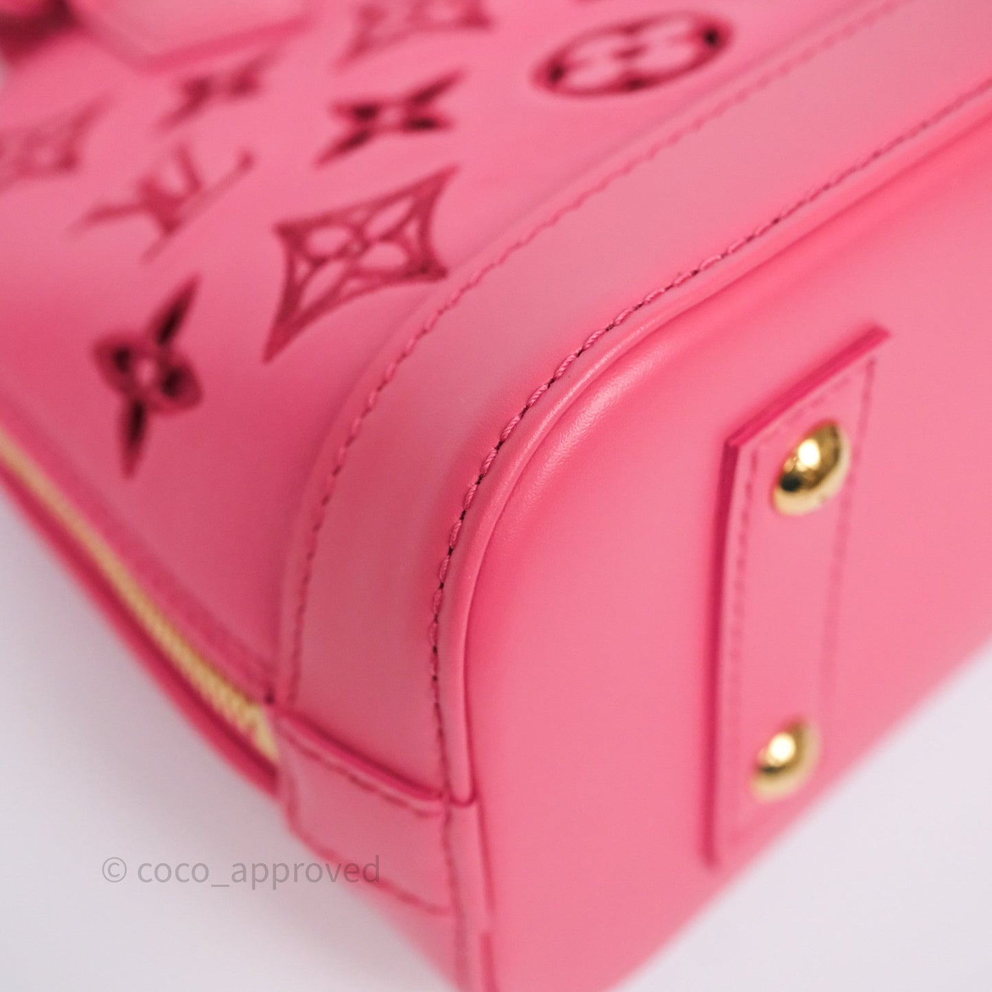 Louis Vuitton Alma BB Broderie Anglaise Rose