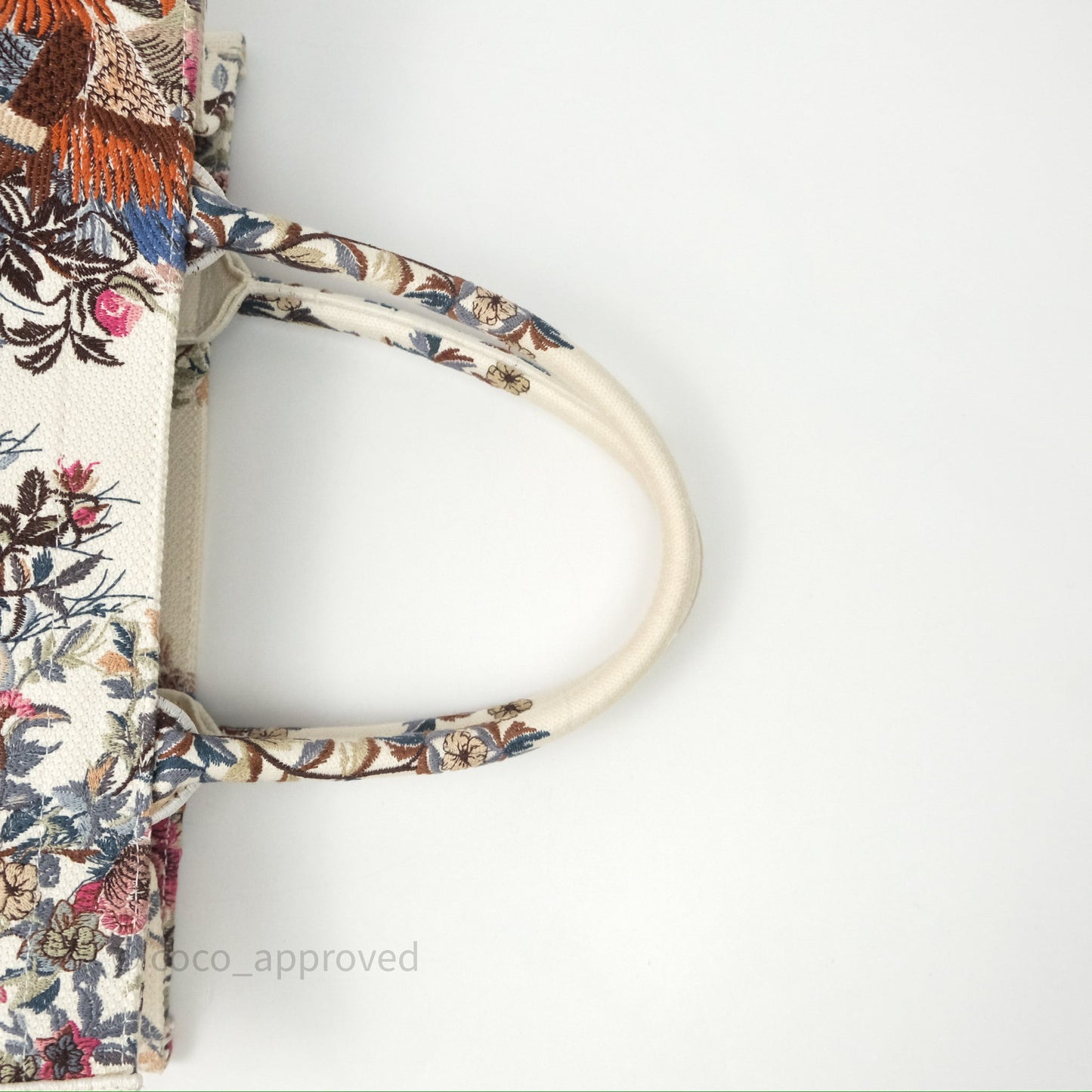 Christian Dior Medium Book Tote Dardin D'Hiver